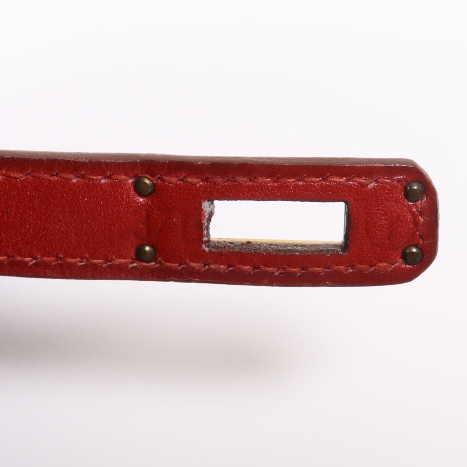 HERMES Box Calf皮革Sac Kelly Sport金扣肩背袋