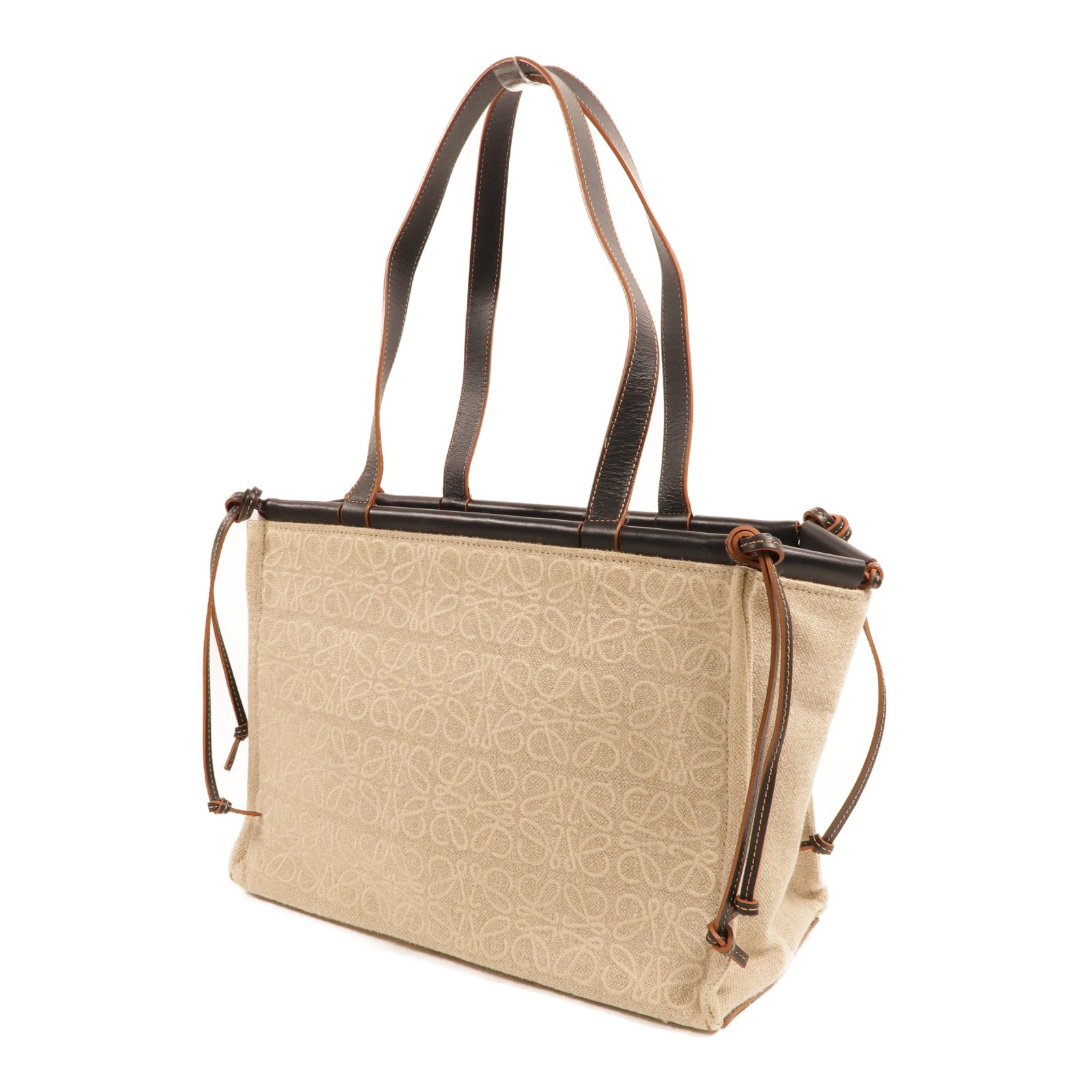 LOEWE 帆布Tote Bag肩背袋