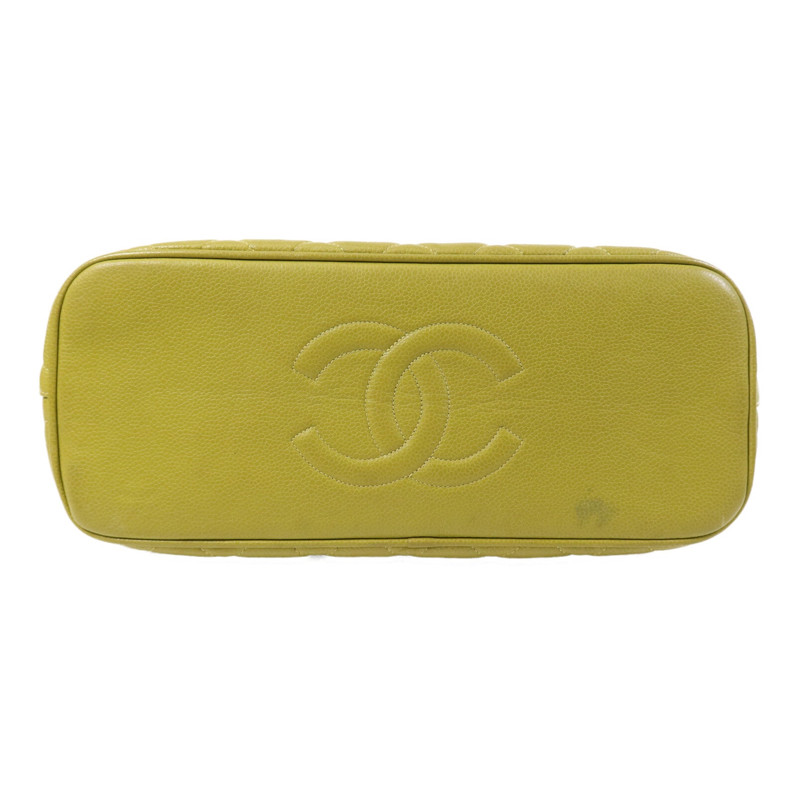 CHANEL 牛皮皮革Shoulder Bag金扣鏈帶肩背袋