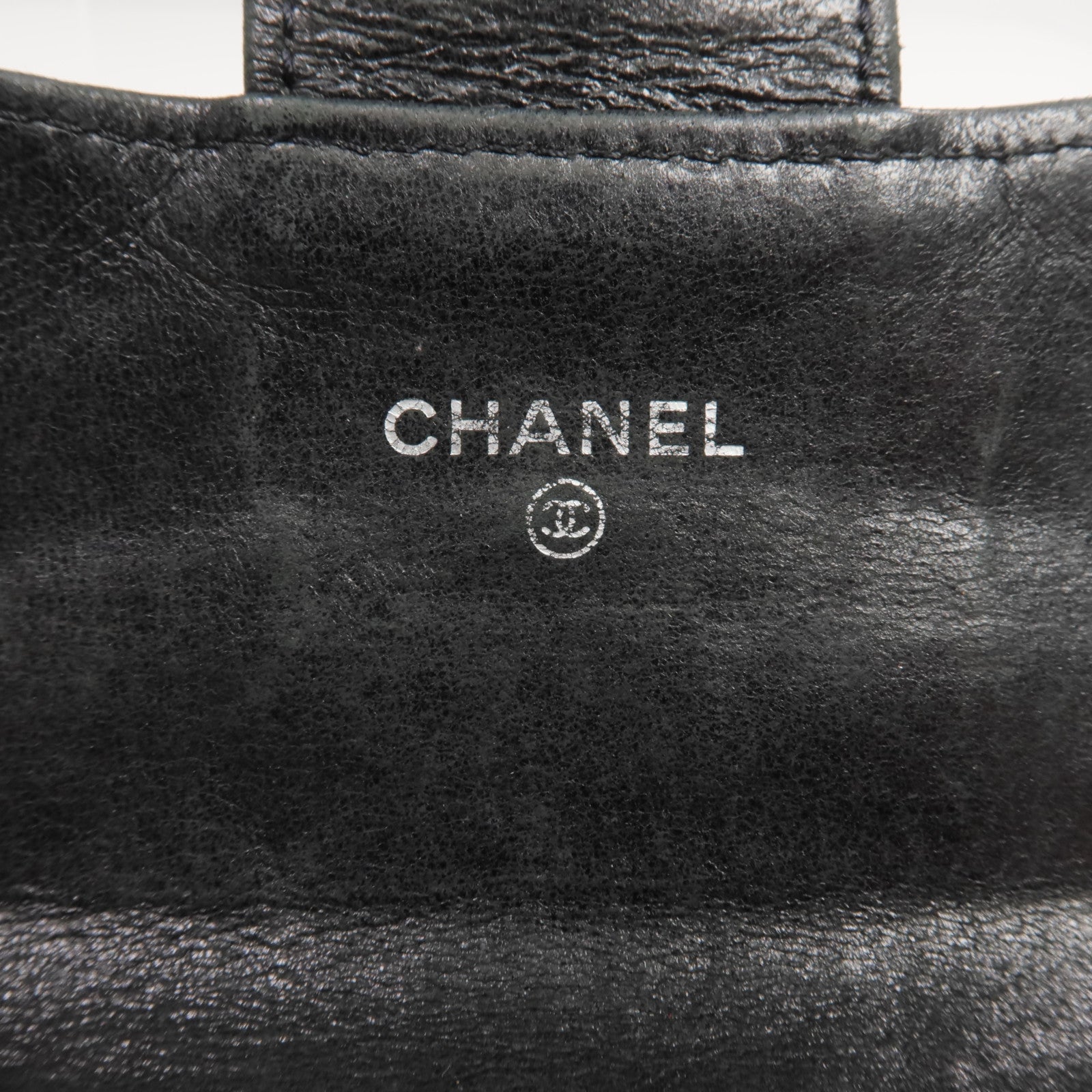 CHANEL 【激減優惠】牛皮皮革2.55 Wallet銀扣錢包
