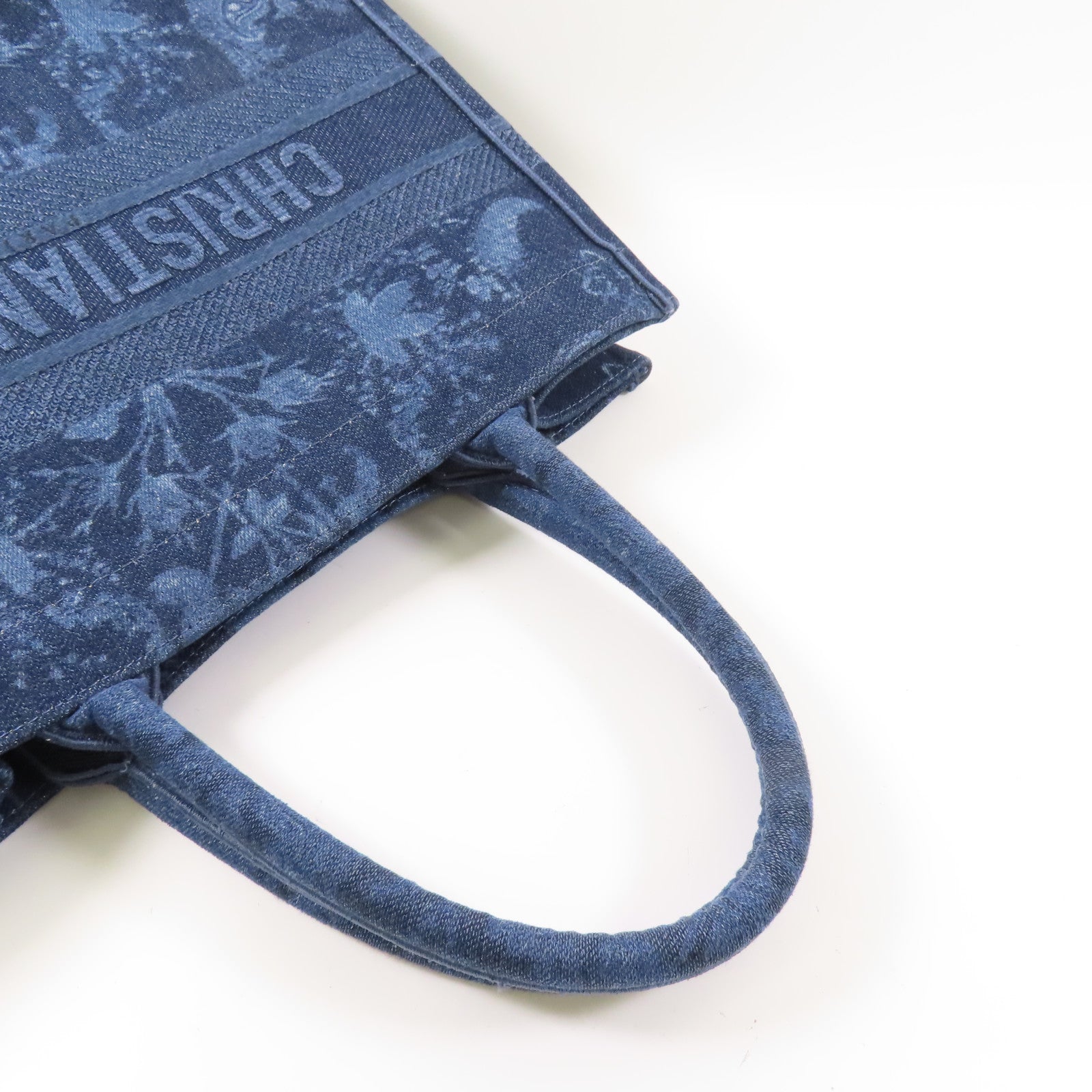 Dior 帆布Book Tote手挽袋藍色