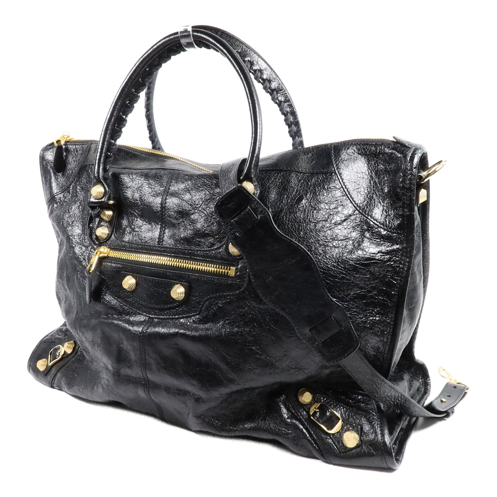 BALENCIAGA 牛皮皮革Classic City手挽肩背兩用袋