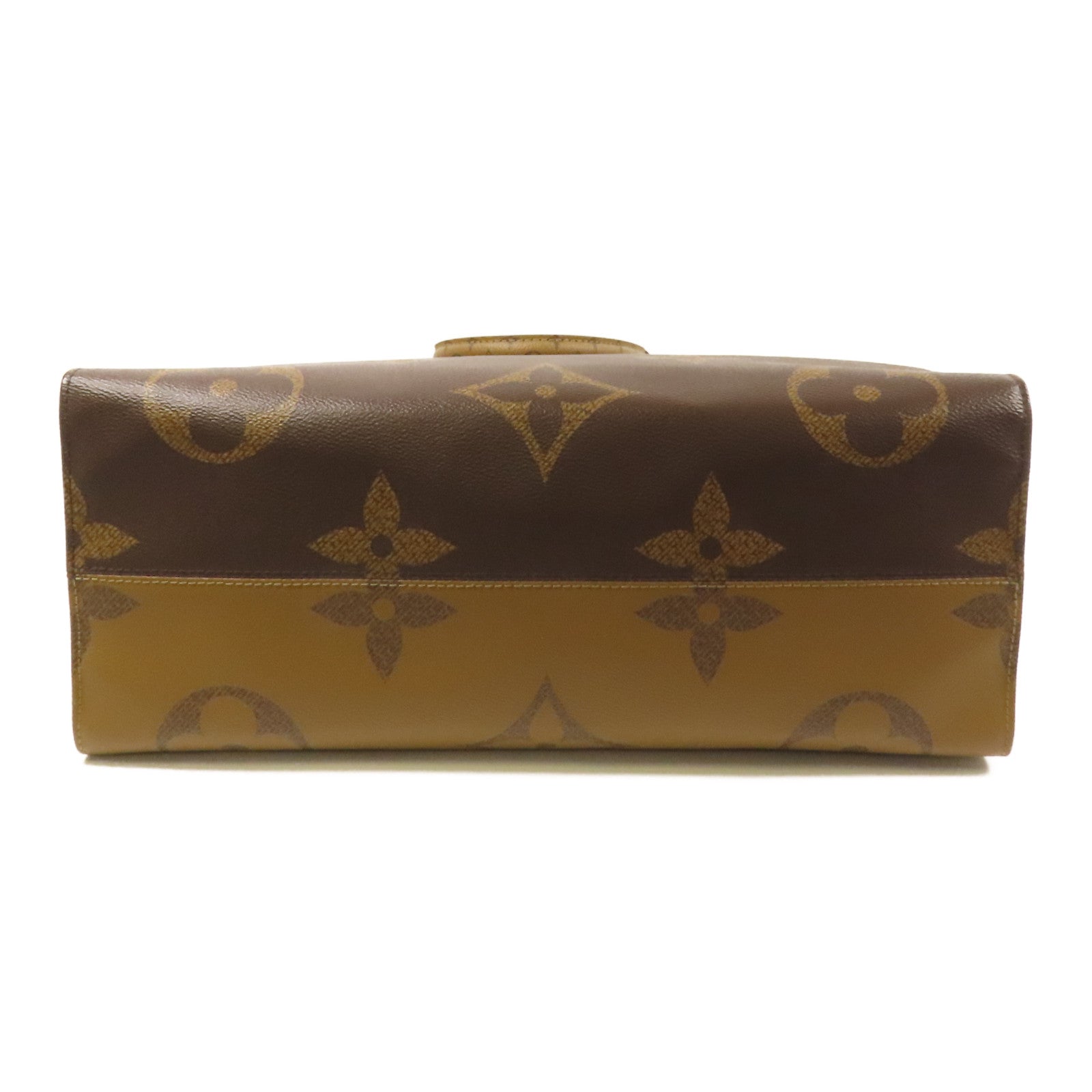 LOUIS VUITTON Monogram Giant OnTheGo GM金扣手挽肩背兩用袋