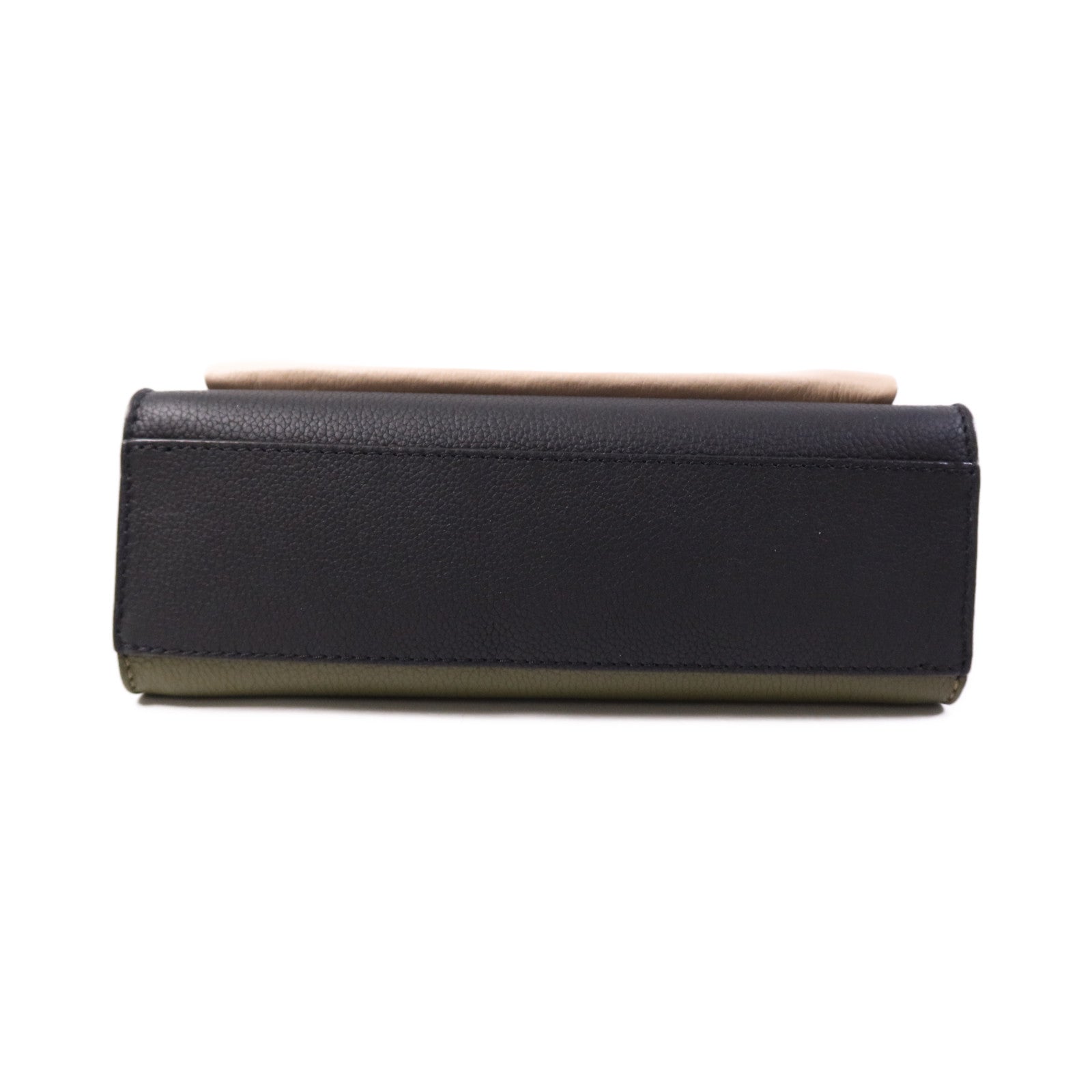 LOUIS VUITTON 牛皮皮革My Lock Me銀扣鏈帶肩背袋