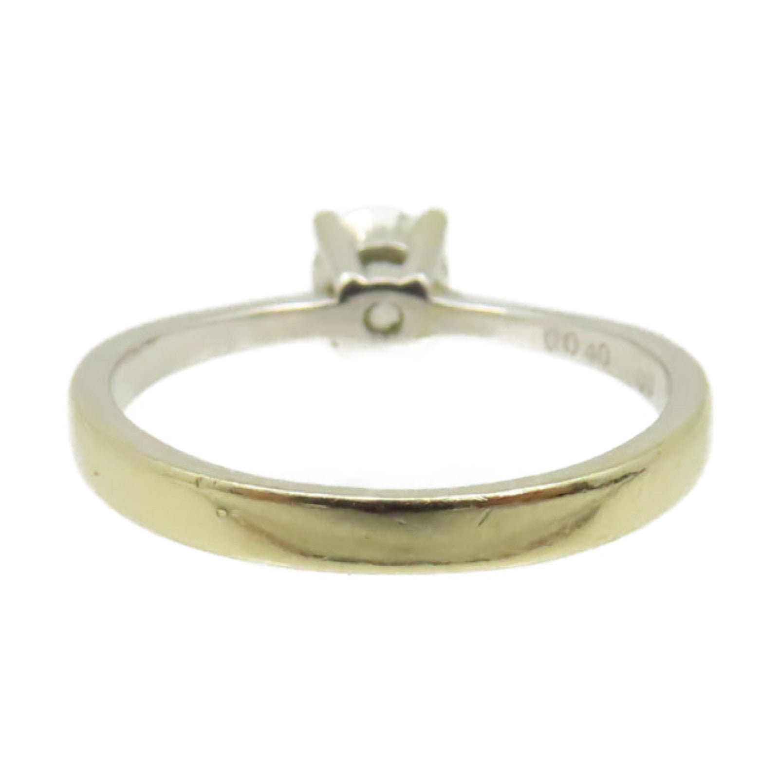 JEWELRY **【激減優惠】18K白金/0.40ct鑽石Diamond Ring戒指US#5