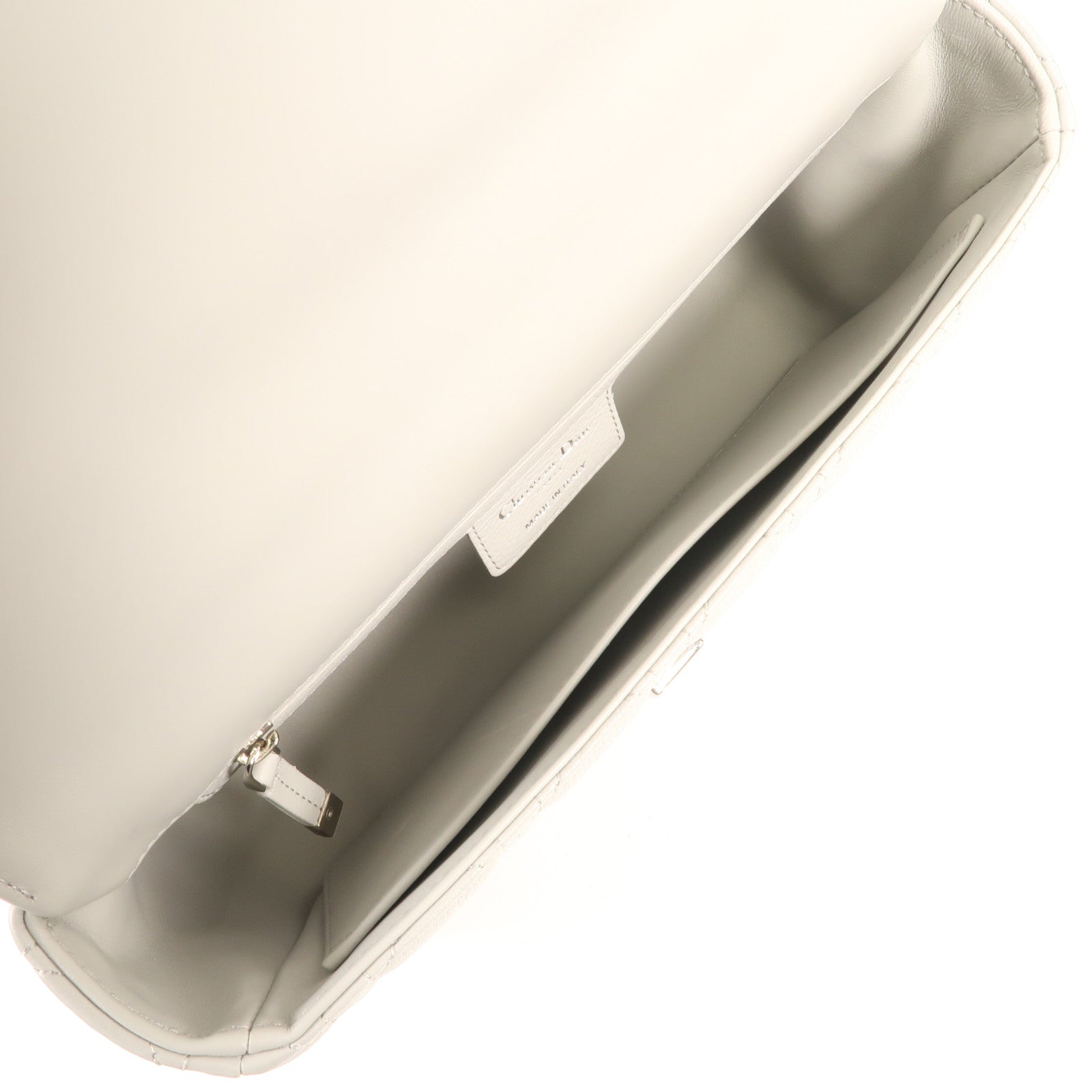 Dior 牛皮皮革Caro Medium銀扣肩,背袋