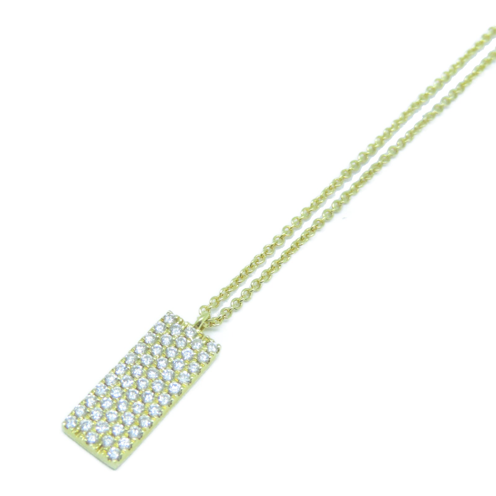 JEWELRY 【激減優惠】18K黃金Diamond Necklace 0.265ct鑽石項鍊