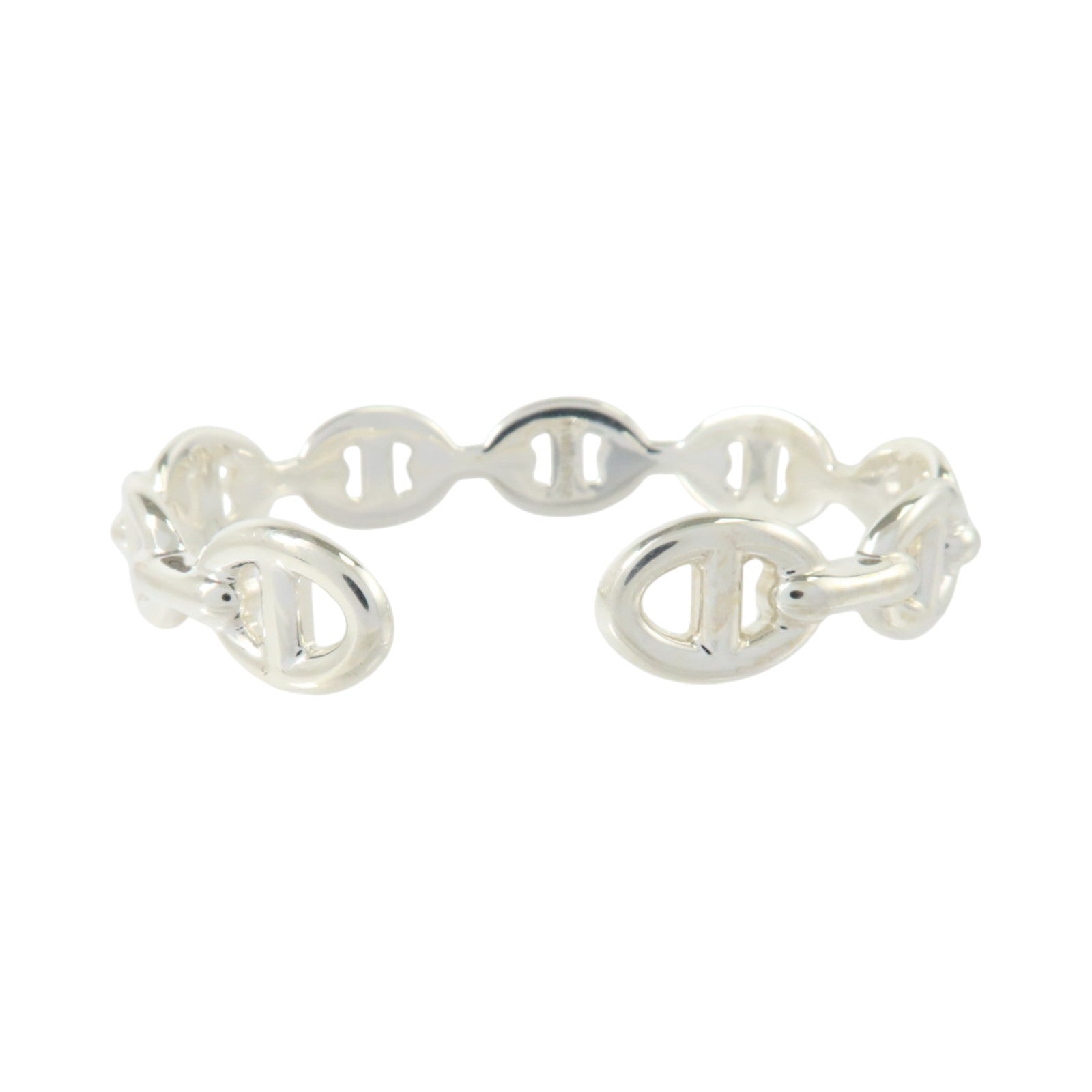 HERMES 925純銀Chaine D'Ancre Enchainee Bracelet手鏈