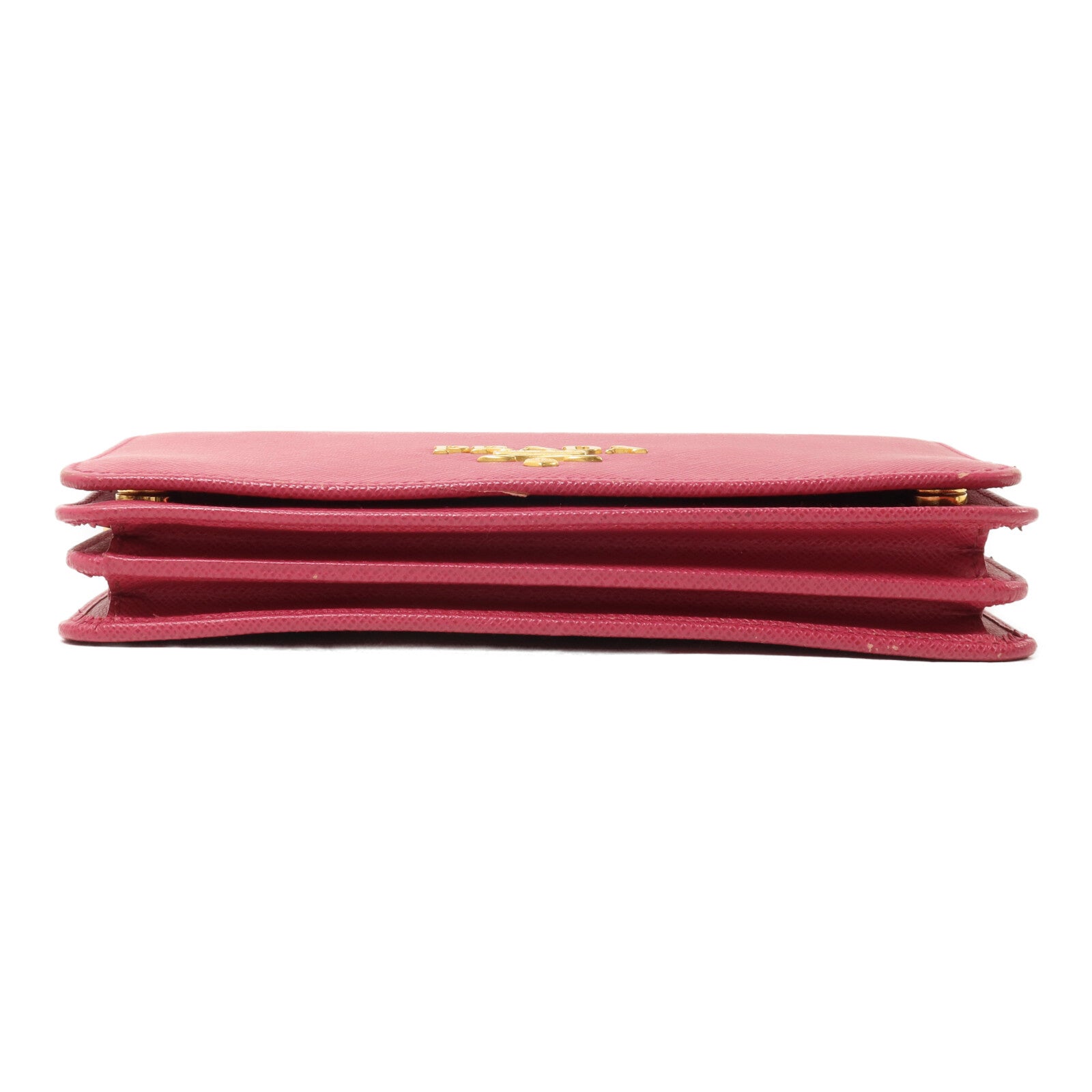 PRADA 牛皮皮革Shoulder Bag鏈帶肩背袋