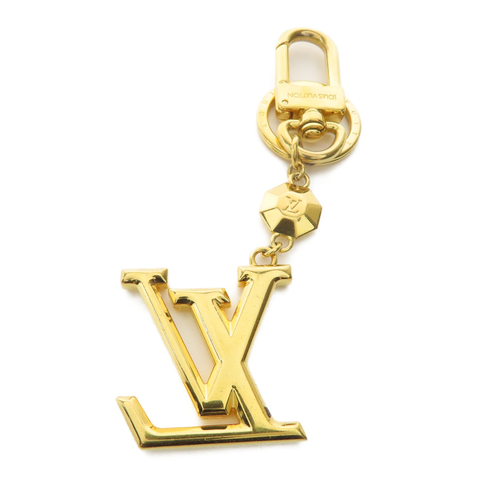 LOUIS VUITTON 金屬Facettes Charm鎖匙扣