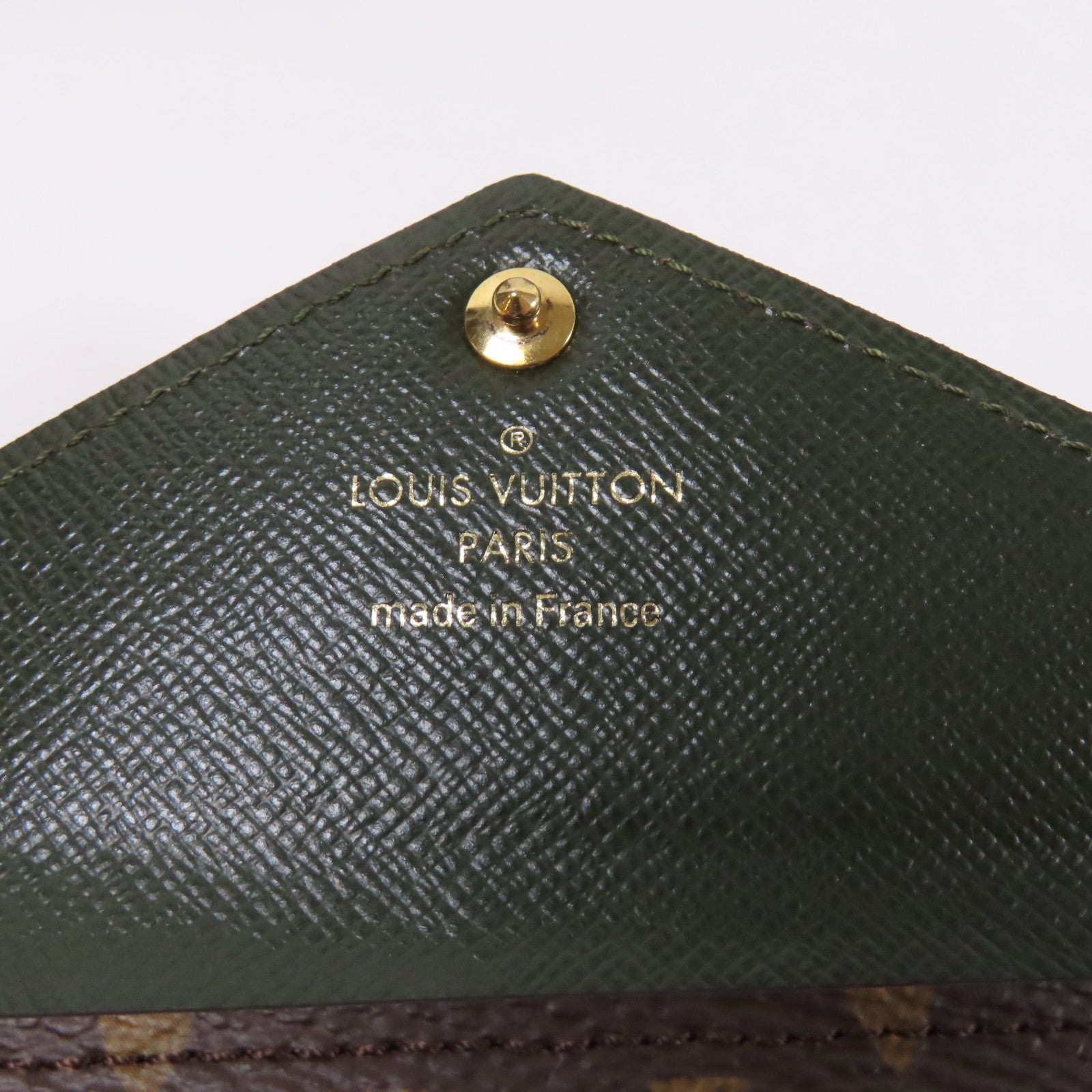 LOUIS VUITTON Monogram Mini Pochette Accessoires金扣肩背袋啡色