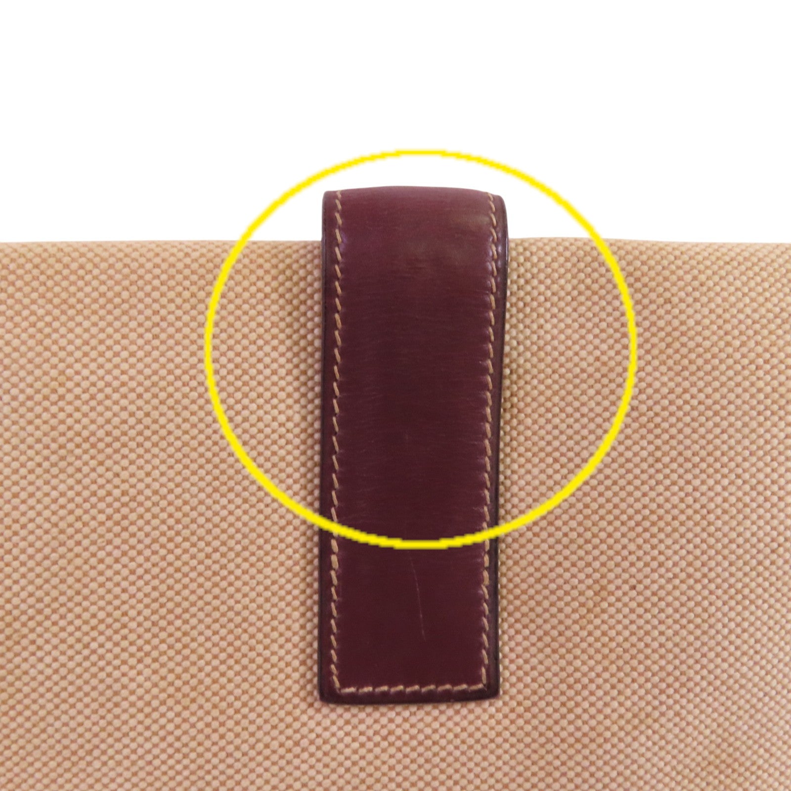 HERMES 帆布Jije GM手拿包