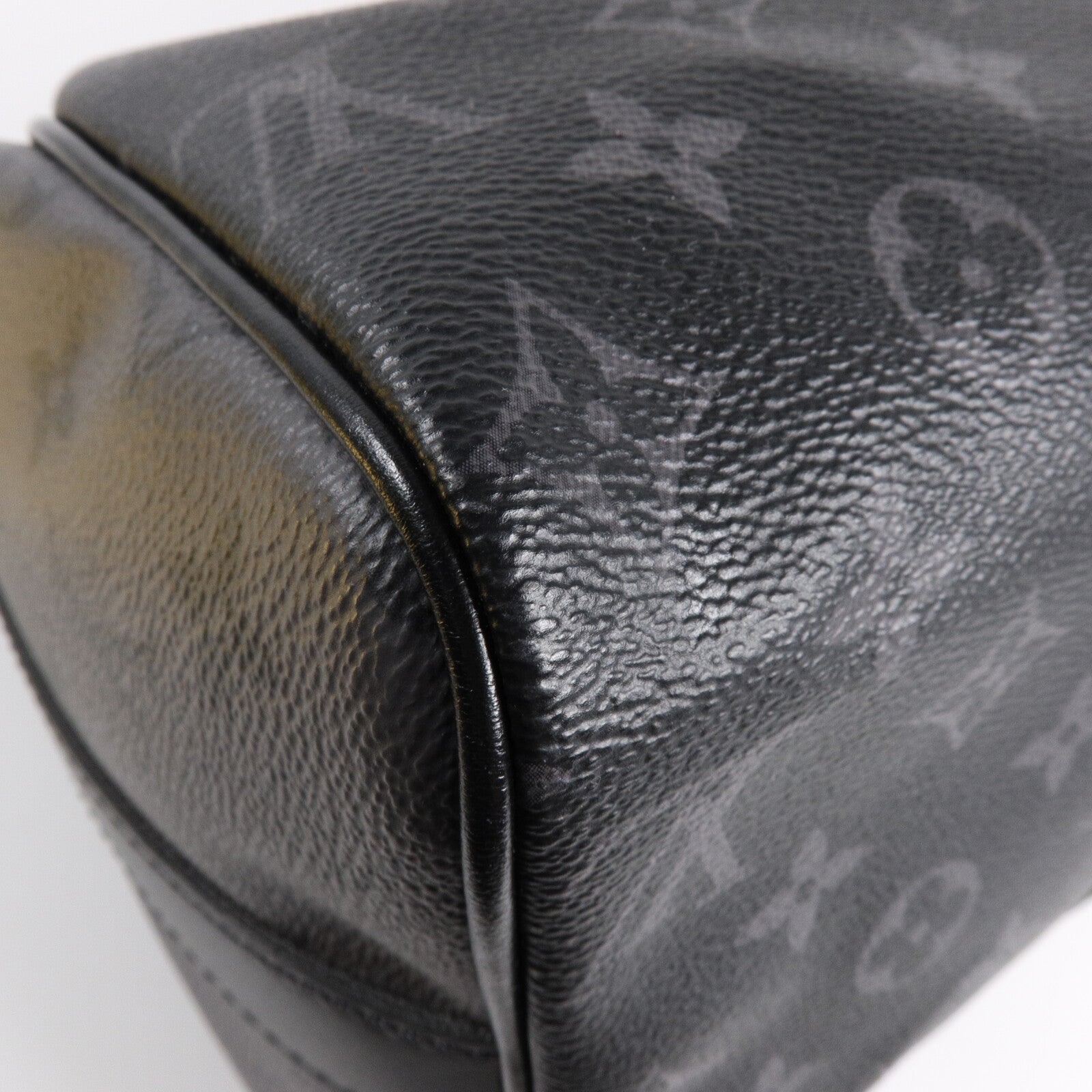 LOUIS VUITTON Monogram Eclipse Keepall Bandouliere 35手挽肩背兩用袋