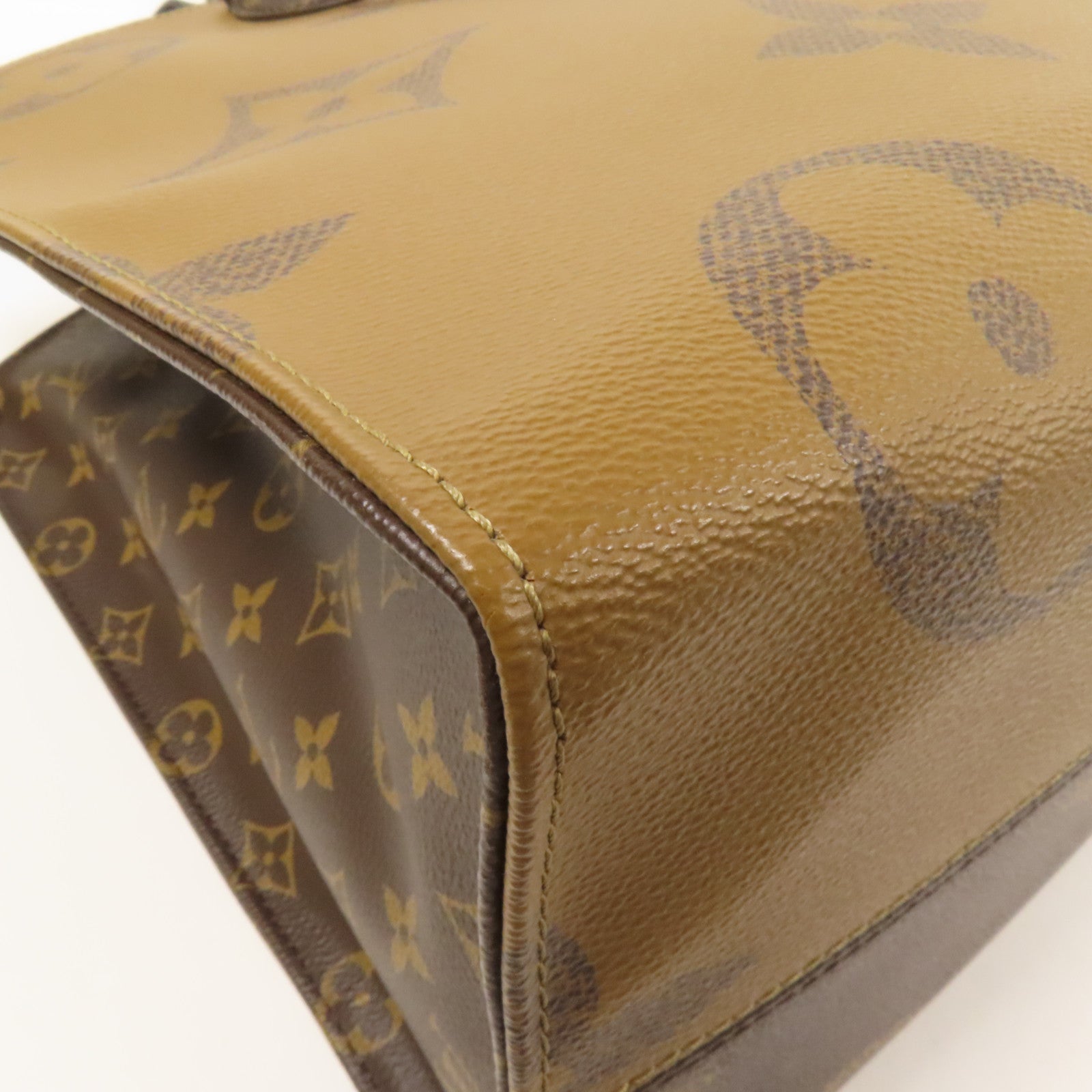 LOUIS VUITTON Monogram Giant OnTheGo GM金扣手挽肩背兩用袋