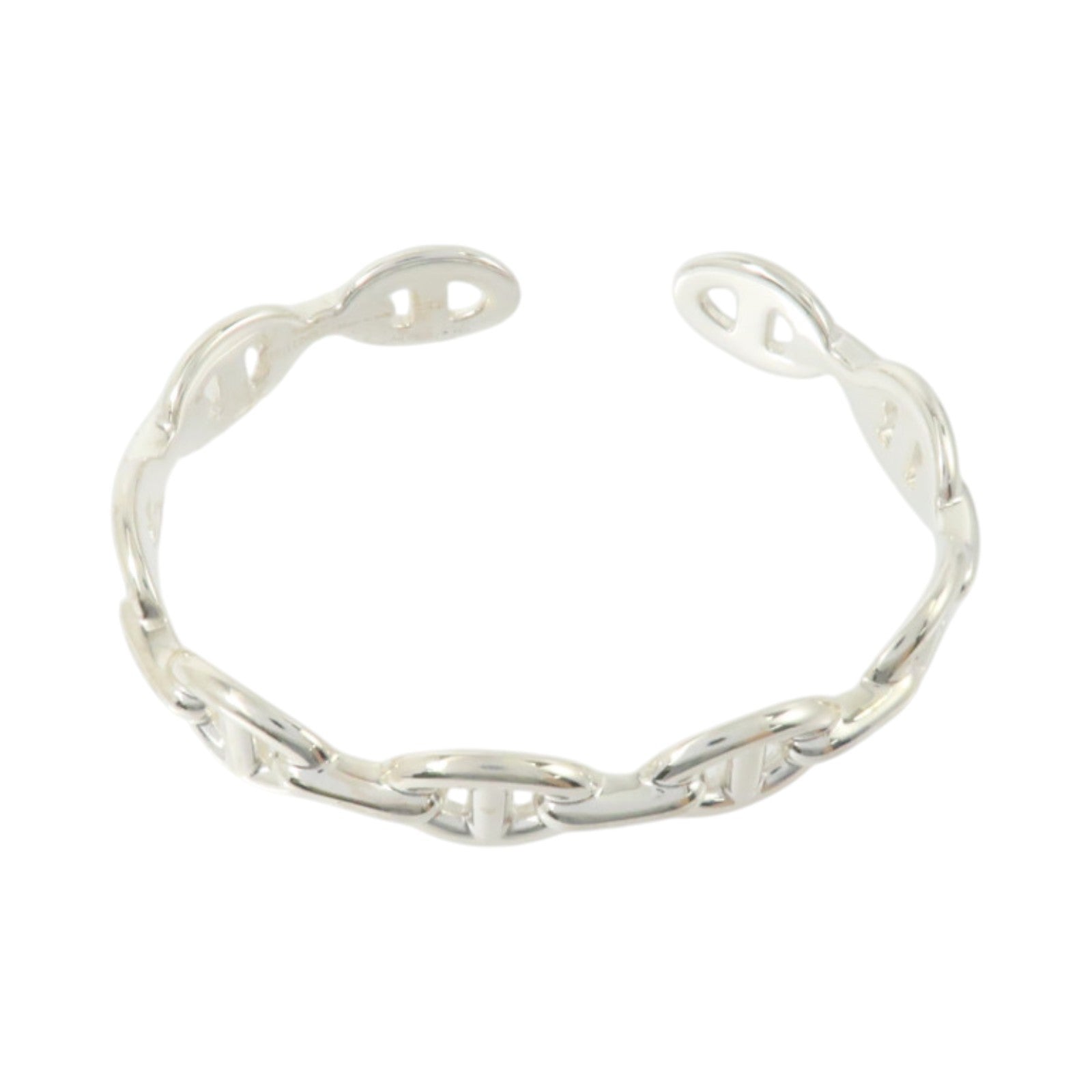 HERMES 925純銀Chaine D'Ancre Enchainee Bracelet手鏈