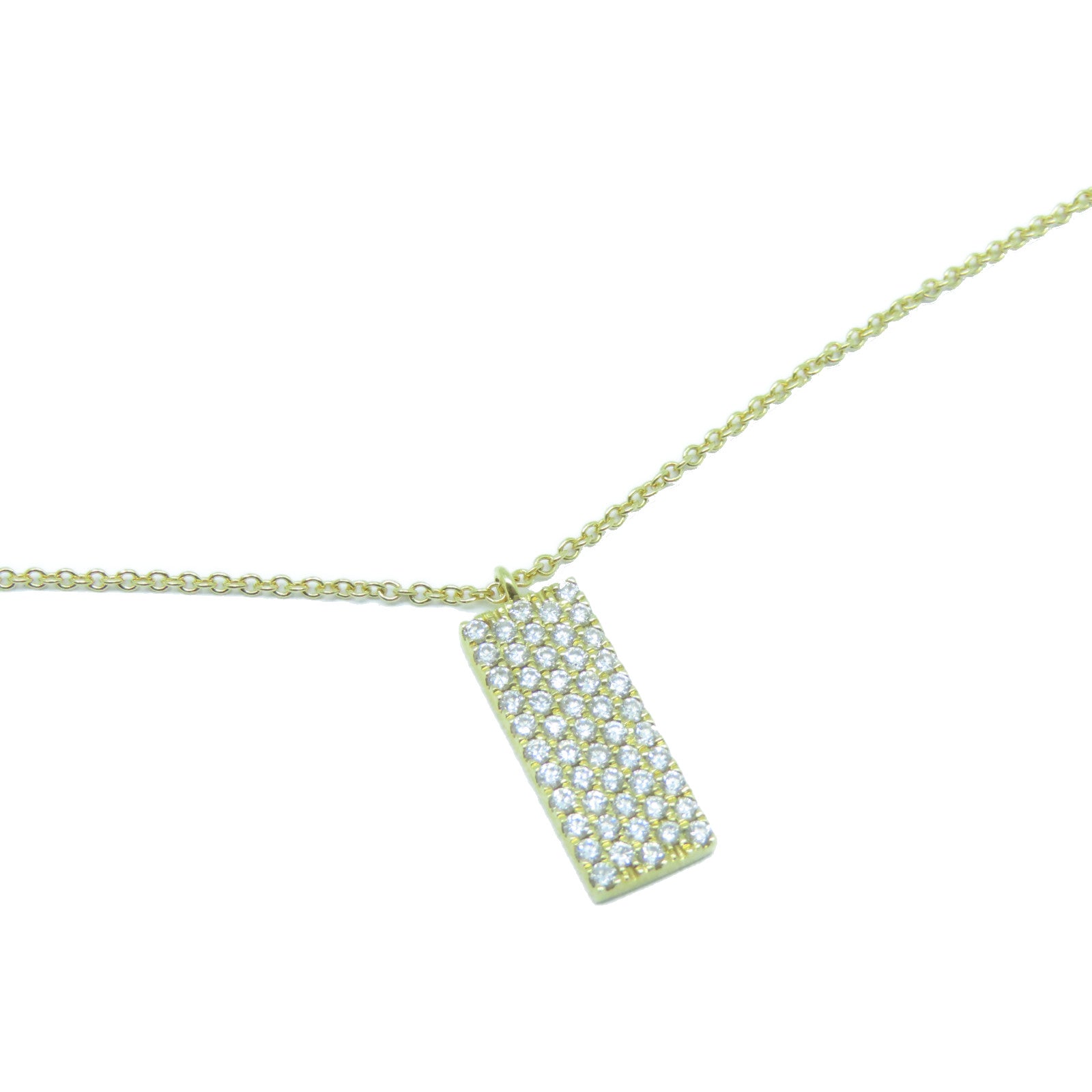 JEWELRY 【激減優惠】18K黃金Diamond Necklace 0.265ct鑽石項鍊