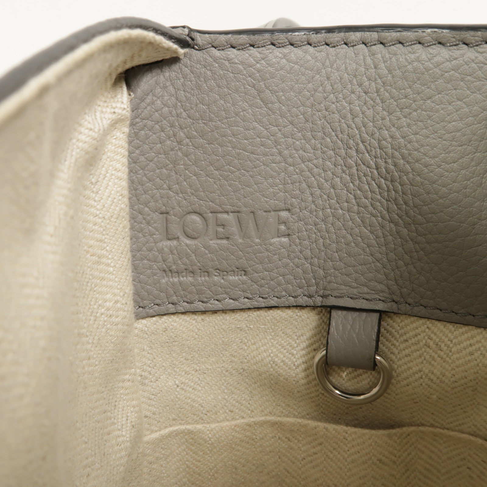 LOEWE 牛皮皮革Hammock Small肩背袋