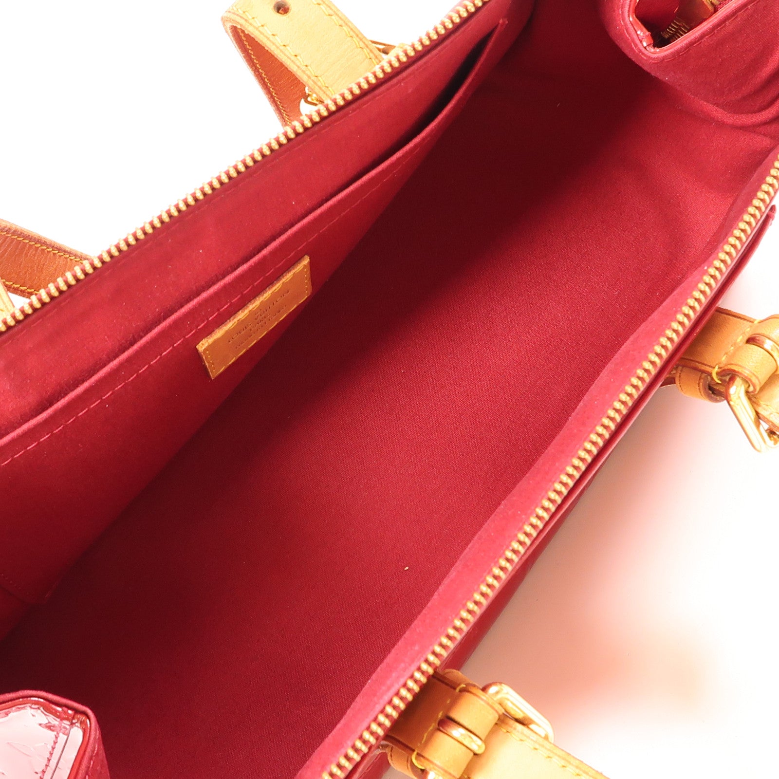 LOUIS VUITTON Vernis Rosewood Avenue金扣肩背袋