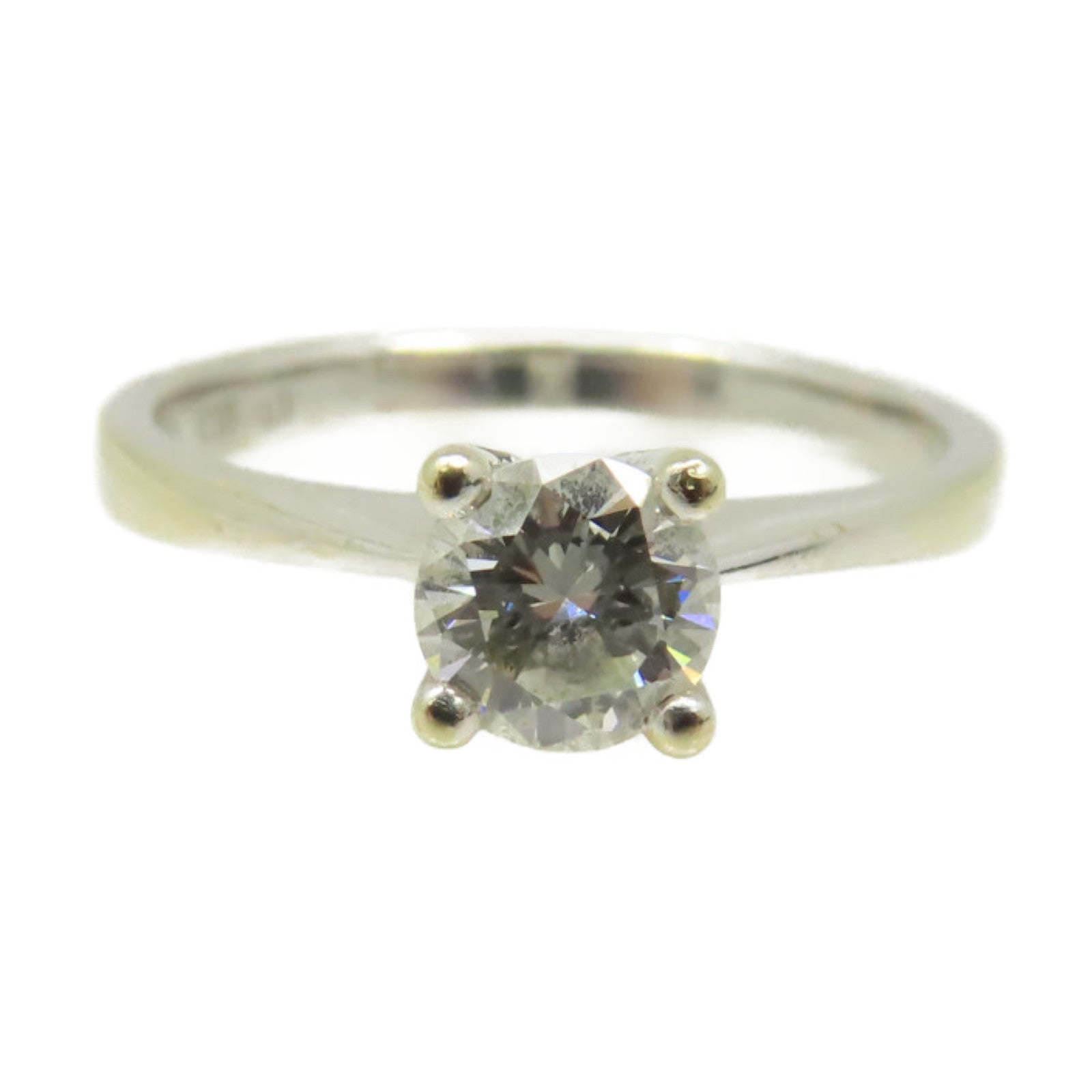 JEWELRY **【激減優惠】18K白金/0.40ct鑽石Diamond Ring戒指US#5