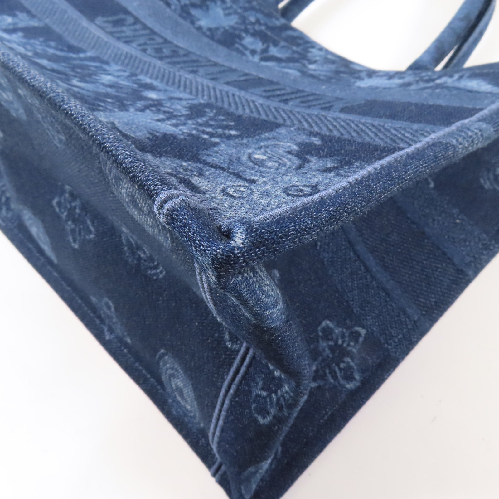Dior 帆布Book Tote手挽袋藍色