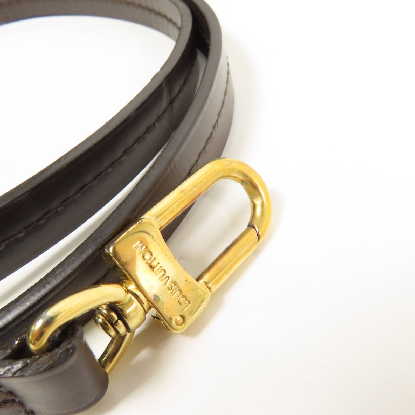 LOUIS VUITTON Damier Croisette金扣手挽肩背兩用袋