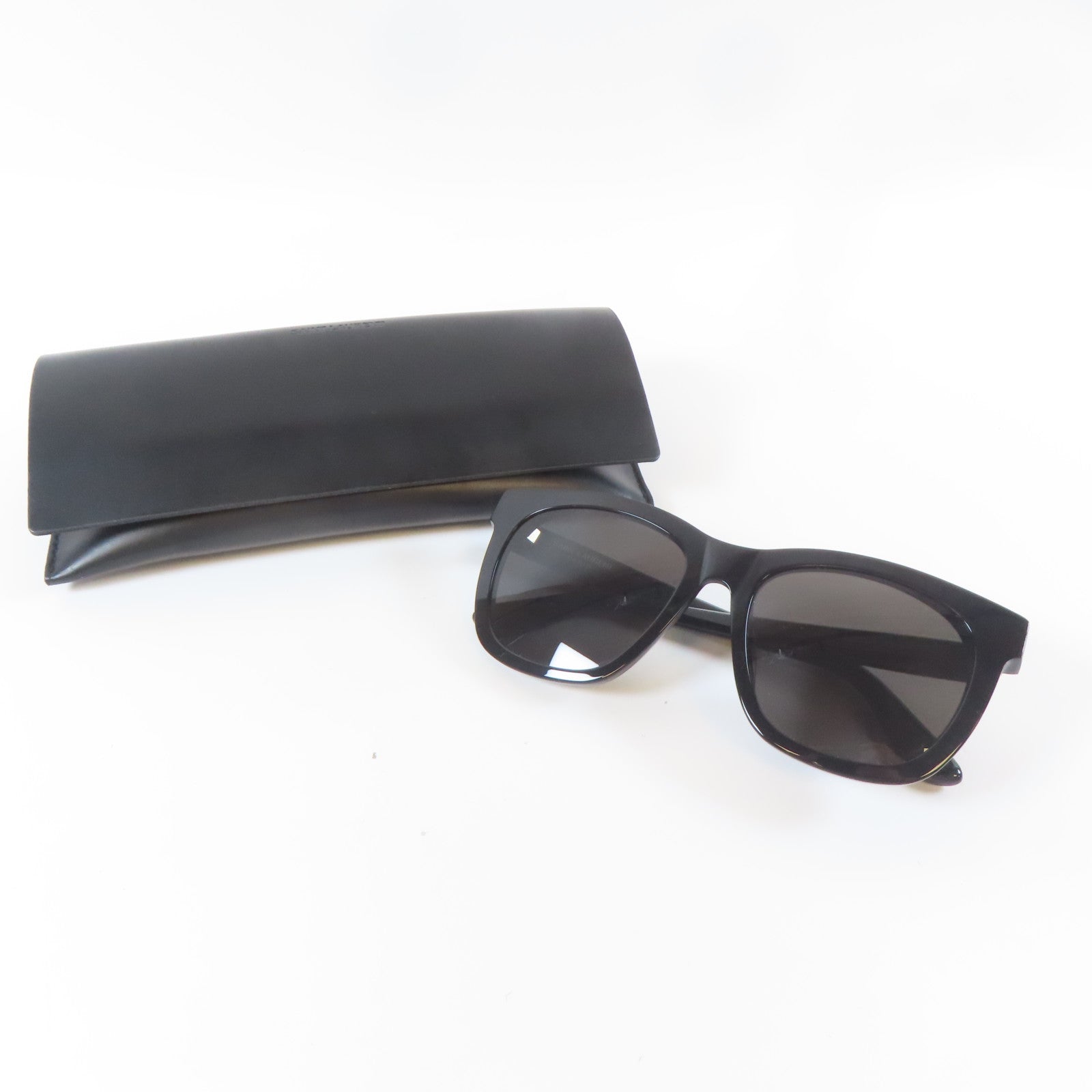 SAINT LAURENT PVC Sunglasses太陽眼鏡黑色