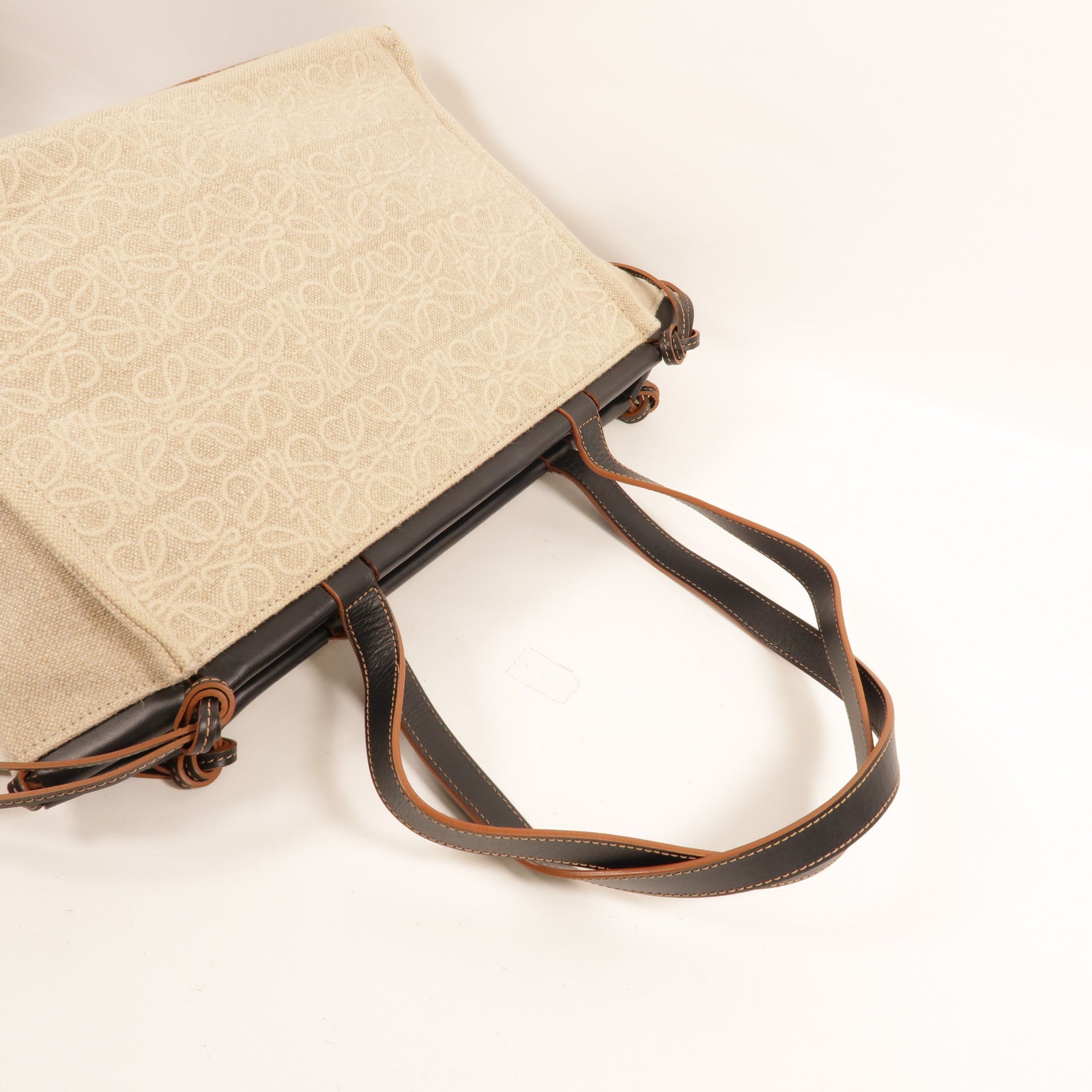 LOEWE 帆布Tote Bag肩背袋