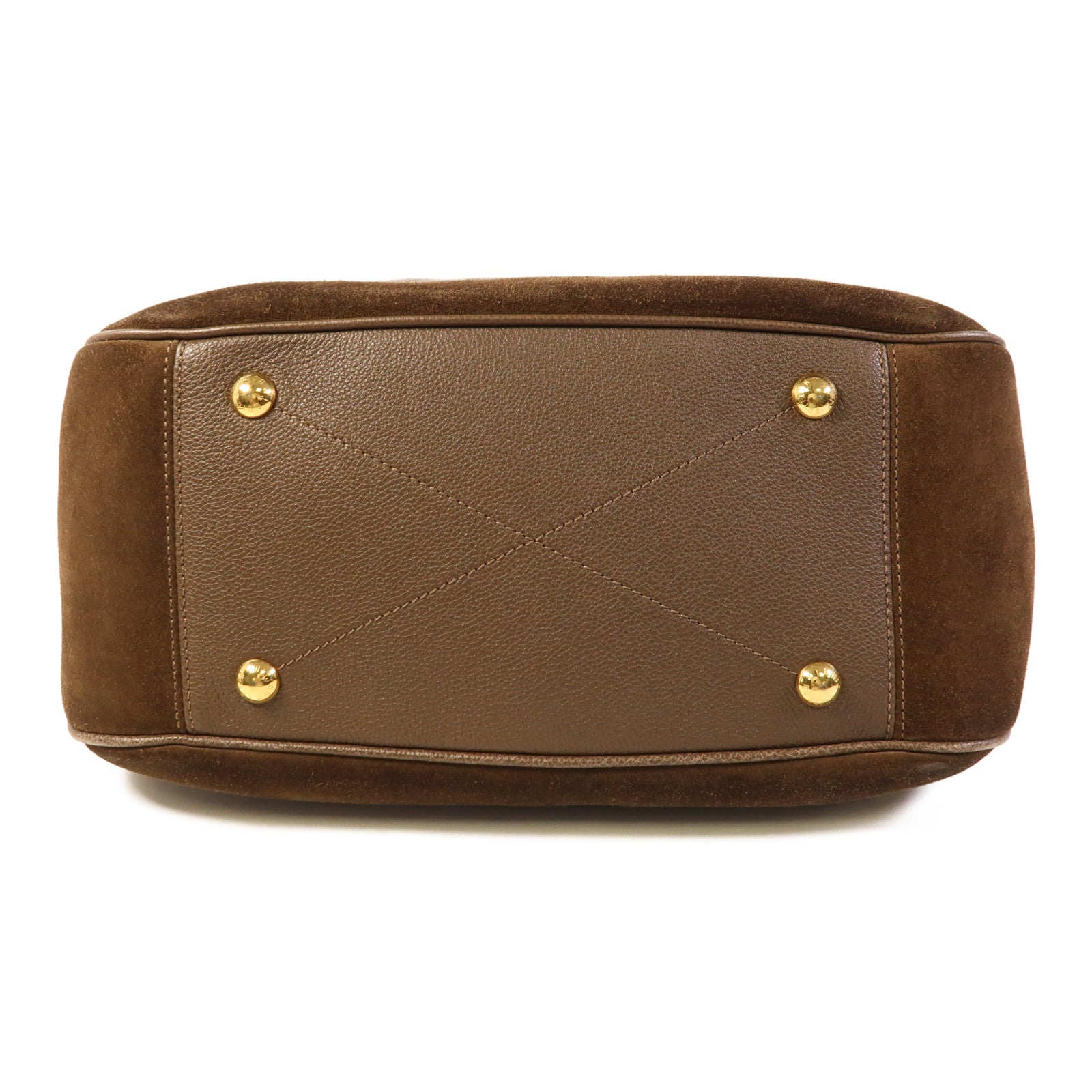 LOUIS VUITTON Monogram Empreinte Audacieuse MM金扣手挽肩背兩用袋