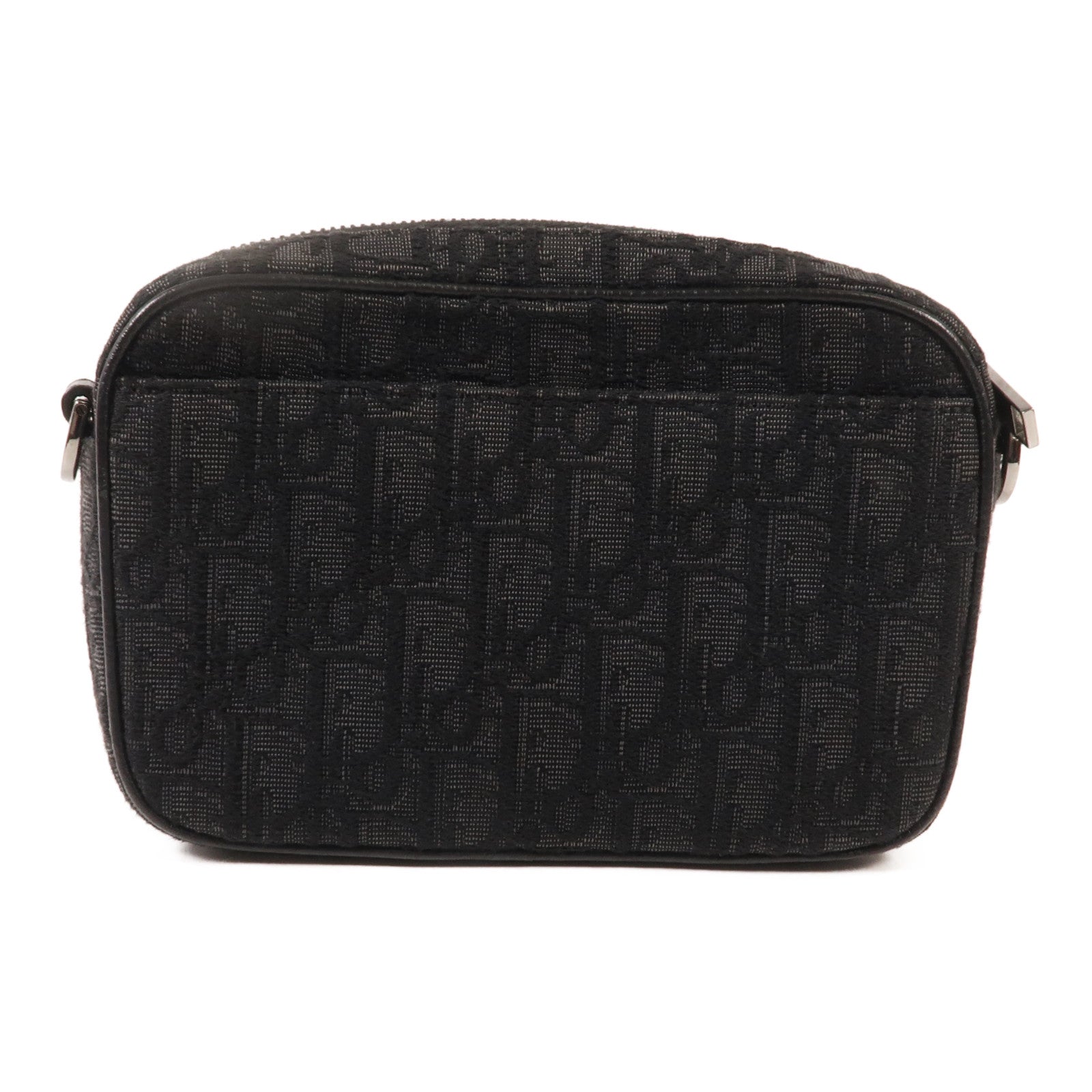 Dior 帆布Shoulder Bag銀扣肩背袋