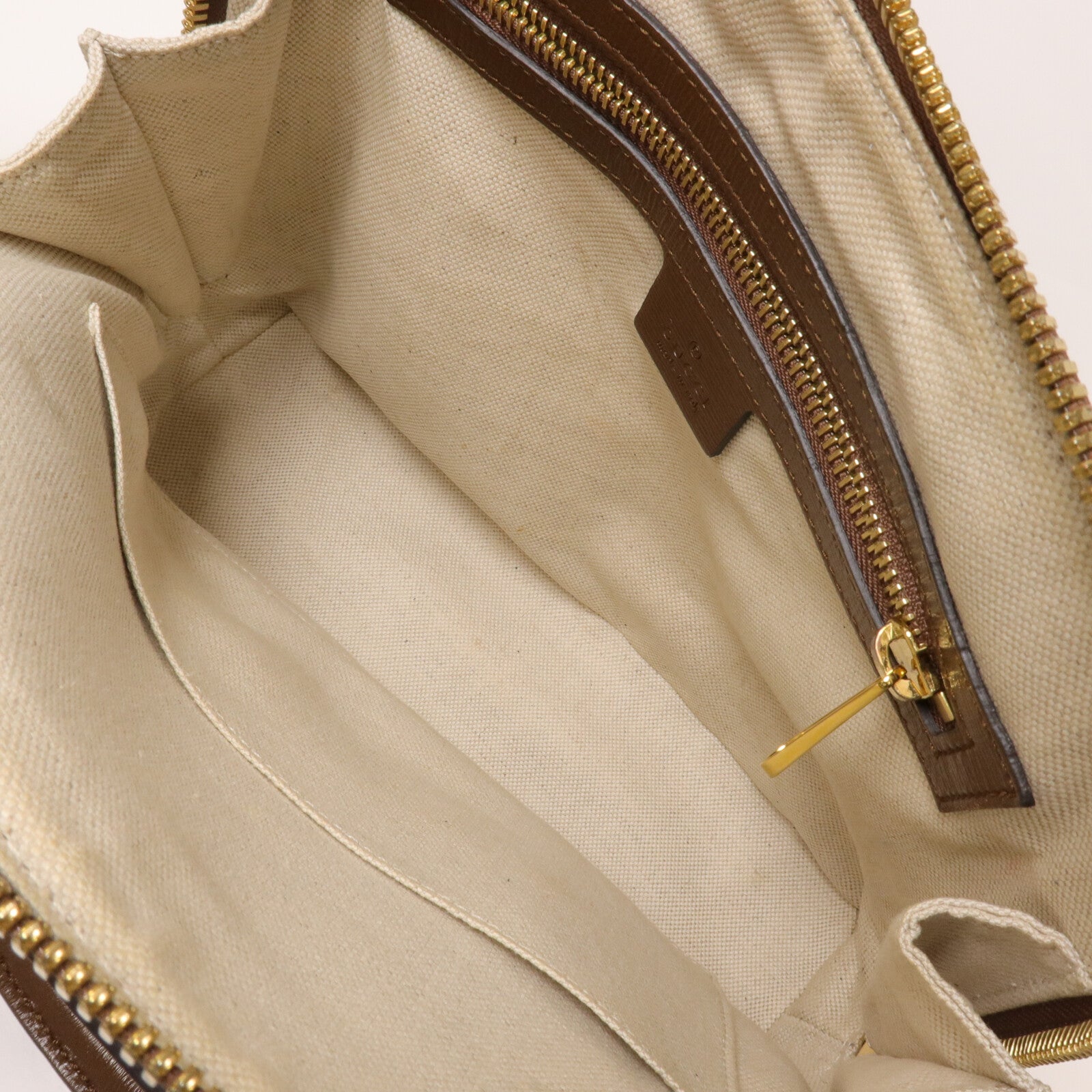 GUCCI 塗層帆布1955 Horsebit Top Handle手挽肩背兩用袋