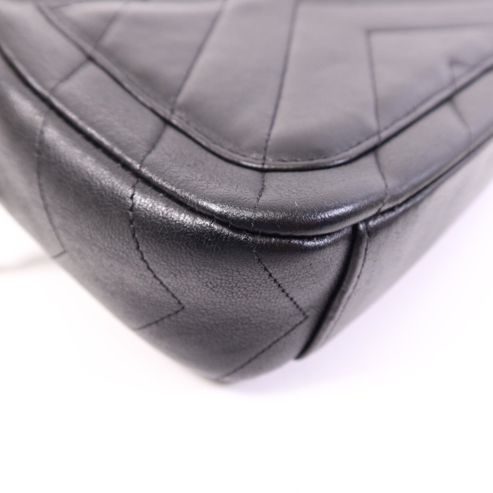 CHANEL 【激減優惠】牛皮皮革Chain Shoulder Bag金扣鏈帶肩背袋