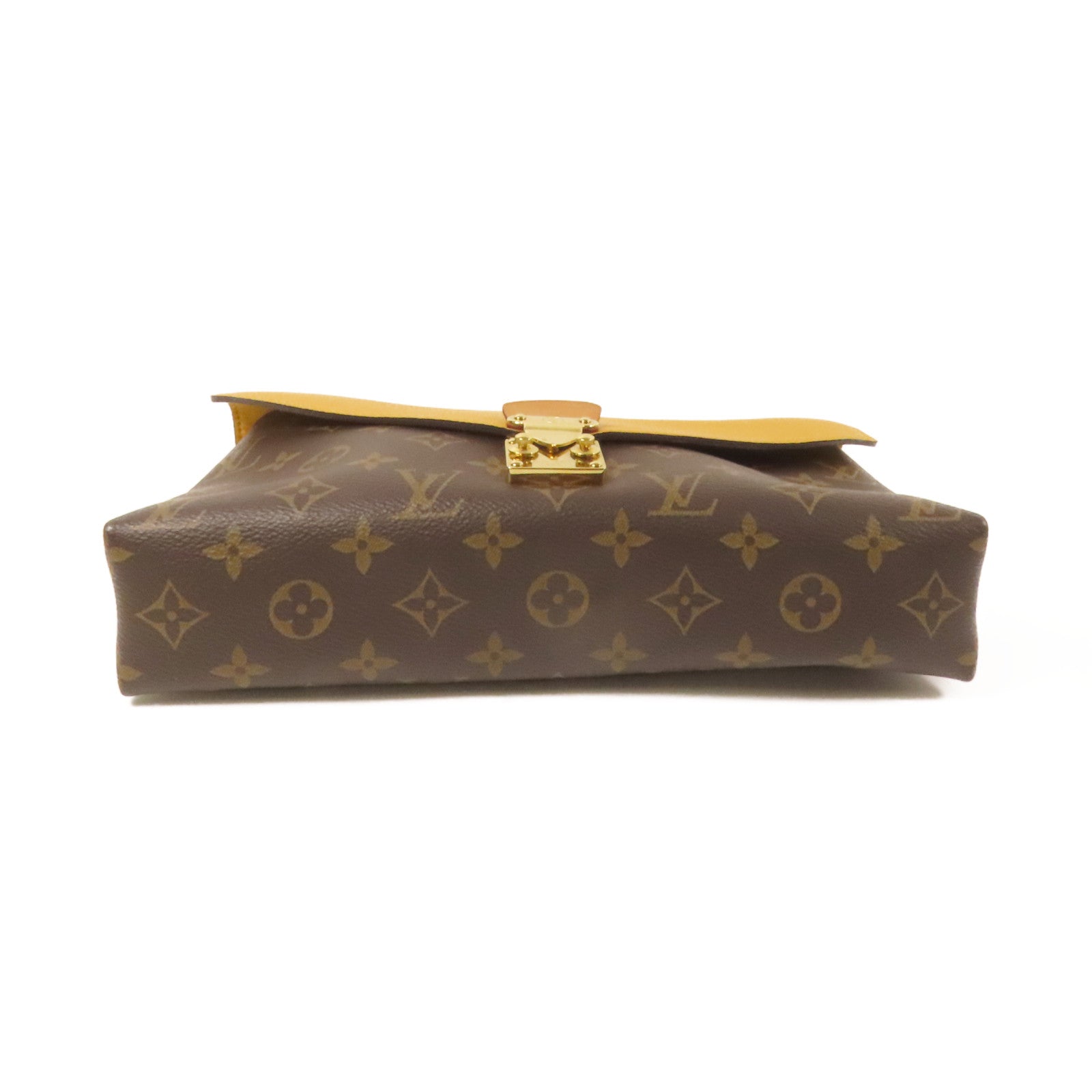 LOUIS VUITTON Monogram Pallas Chain Bag金扣鏈帶肩背袋