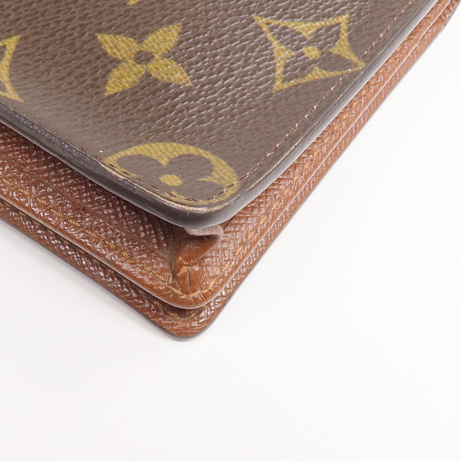 LOUIS VUITTON Monogram Brazza Wallet金扣長錢包