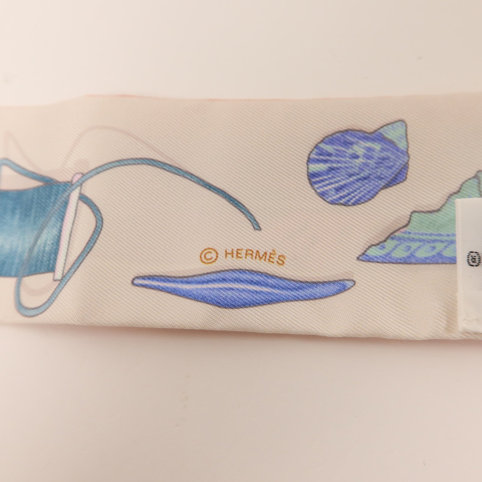 HERMES 絲質Twilly絲巾