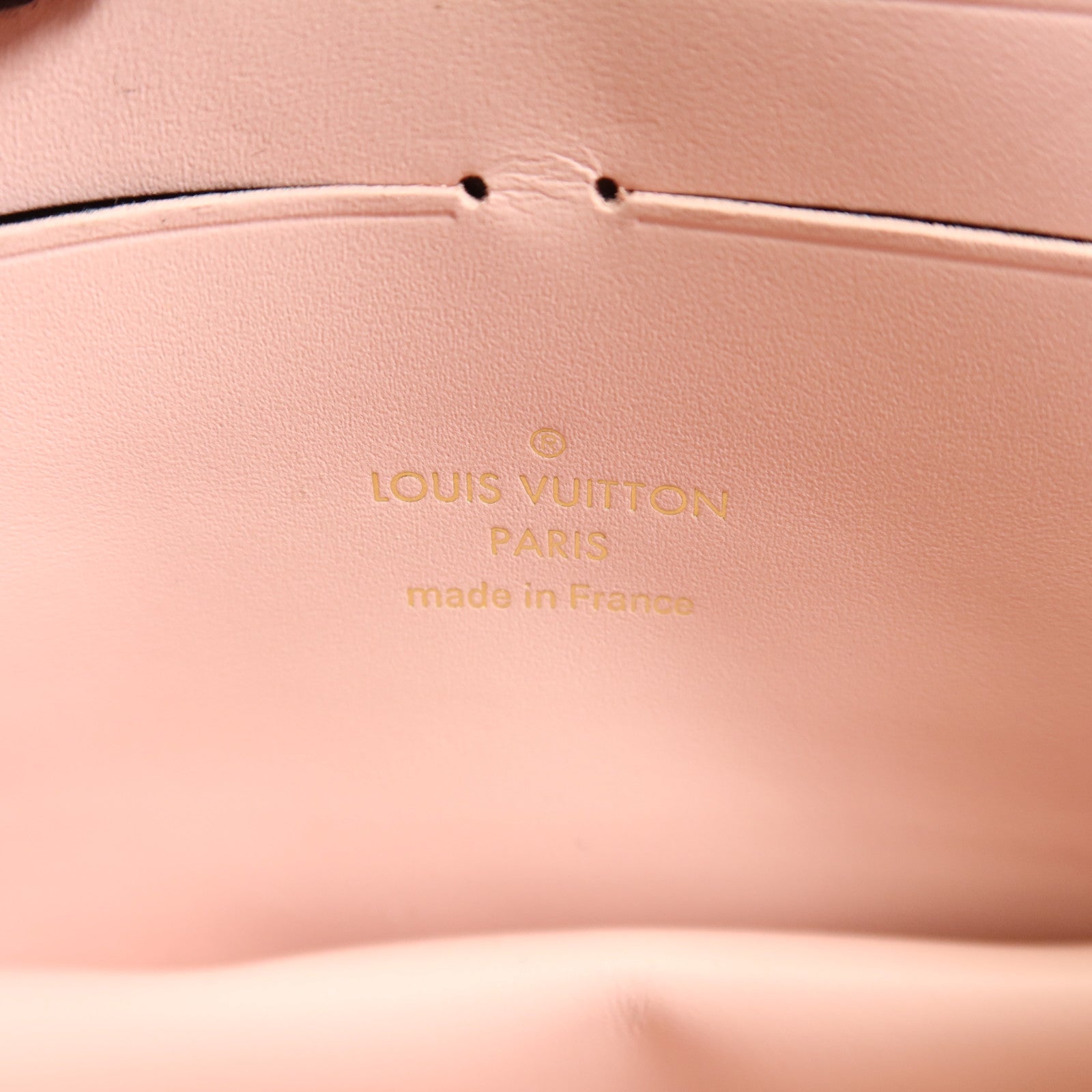 LOUIS VUITTON Monogram Flore Chain Wallet金扣鏈帶肩背袋