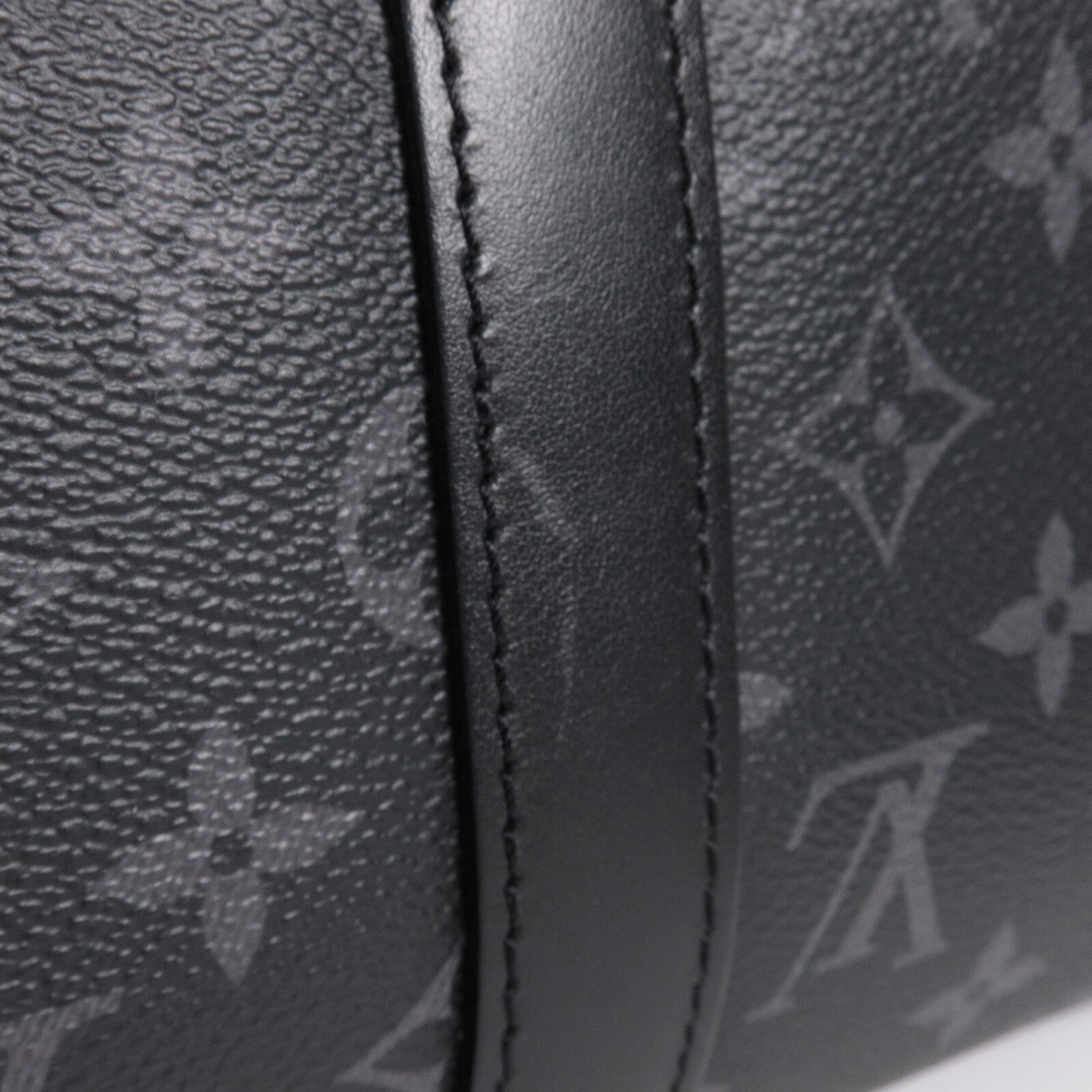 LOUIS VUITTON Monogram Eclipse Keepall Bandouliere 35手挽肩背兩用袋