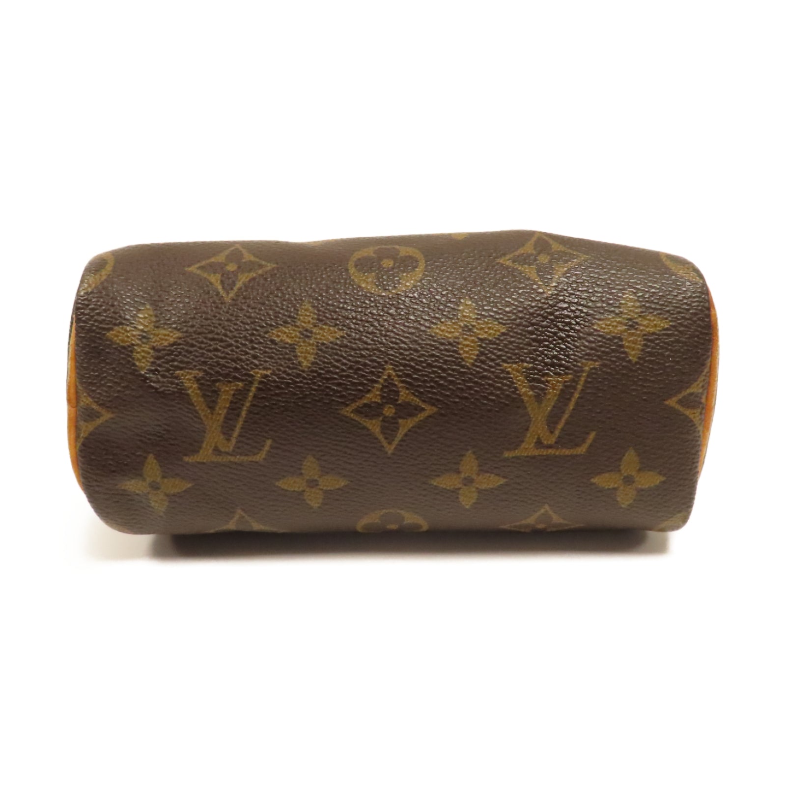 LOUIS VUITTON 【激減優惠】Monogram Speedy Nano金扣手挽袋啡色