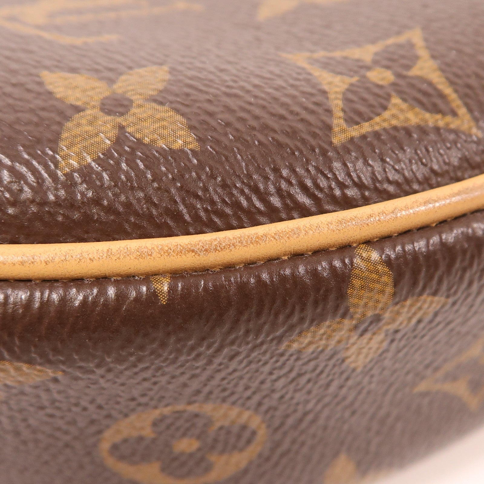 LOUIS VUITTON LV GHW Loop 2 Way Shoulder Bag M81098 Monogram Brown