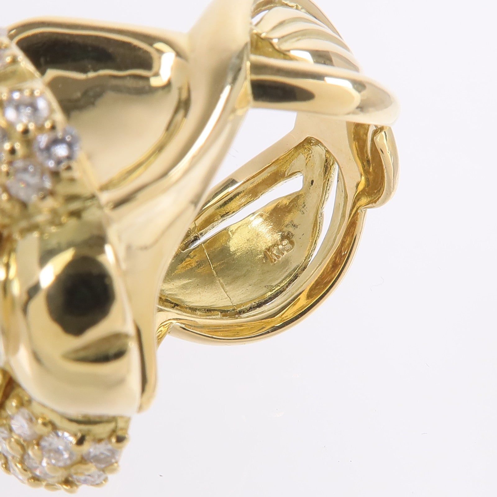 JEWELRY 18K黃金Pearl Diamond Ring珍珠鑽石戒指