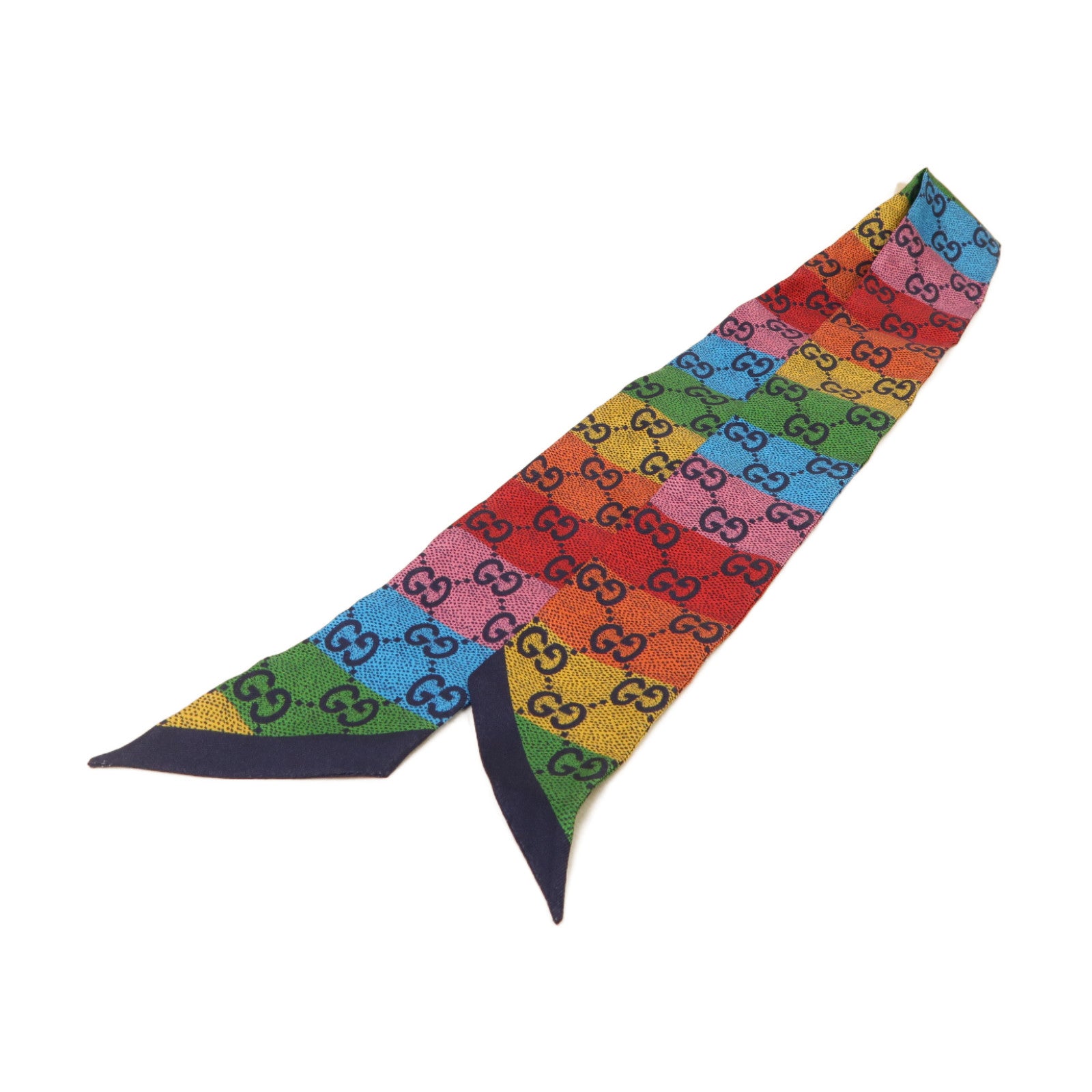 GUCCI 絲質Scarf絲巾彩色