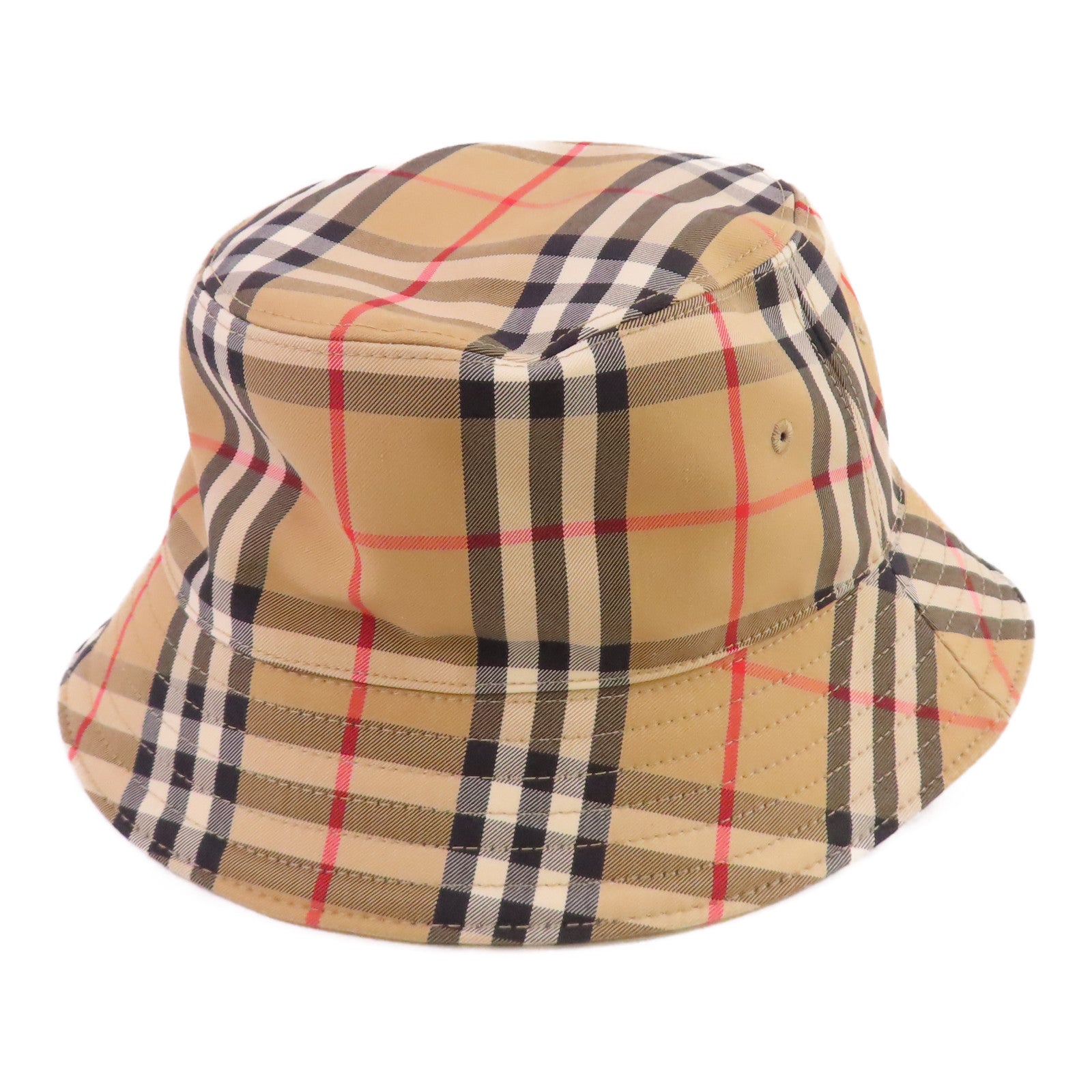 BURBERRY 棉質帆布Hat帽子56cm