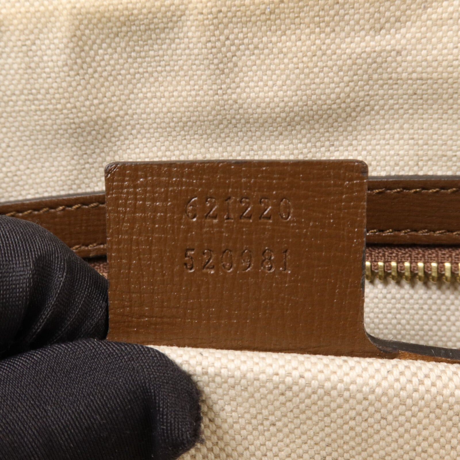 GUCCI 塗層帆布1955 Horsebit Top Handle手挽肩背兩用袋