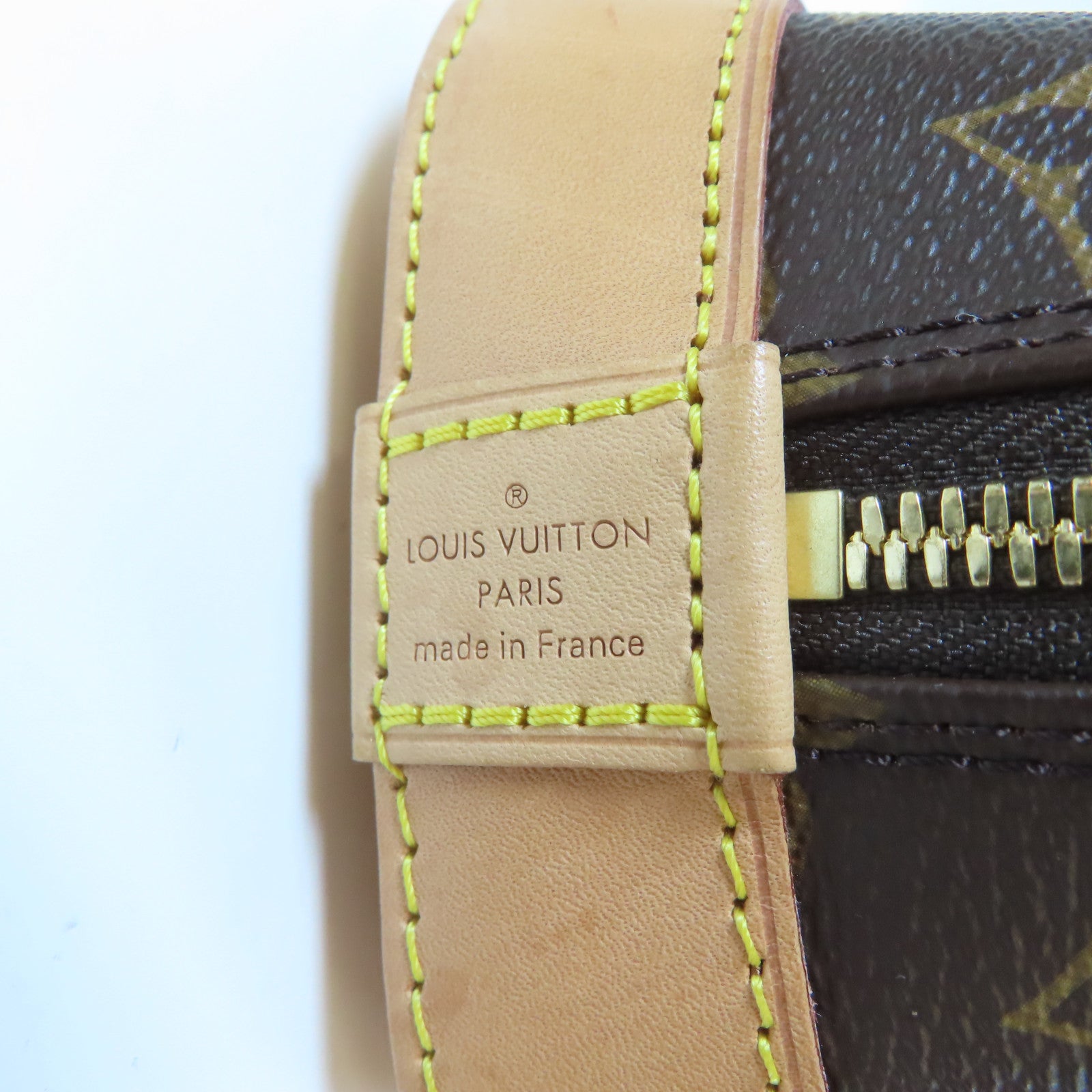 LOUIS VUITTON Monogram Alma BB 2 Way Shoulder Bag金扣手挽肩背兩用袋啡色