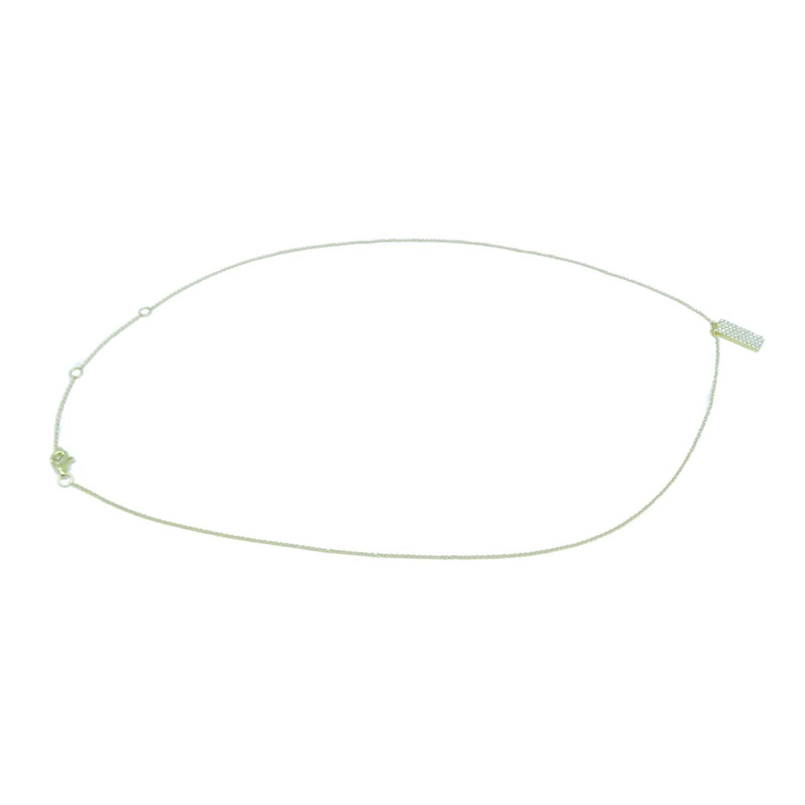 JEWELRY 【激減優惠】18K黃金Diamond Necklace 0.265ct鑽石項鍊