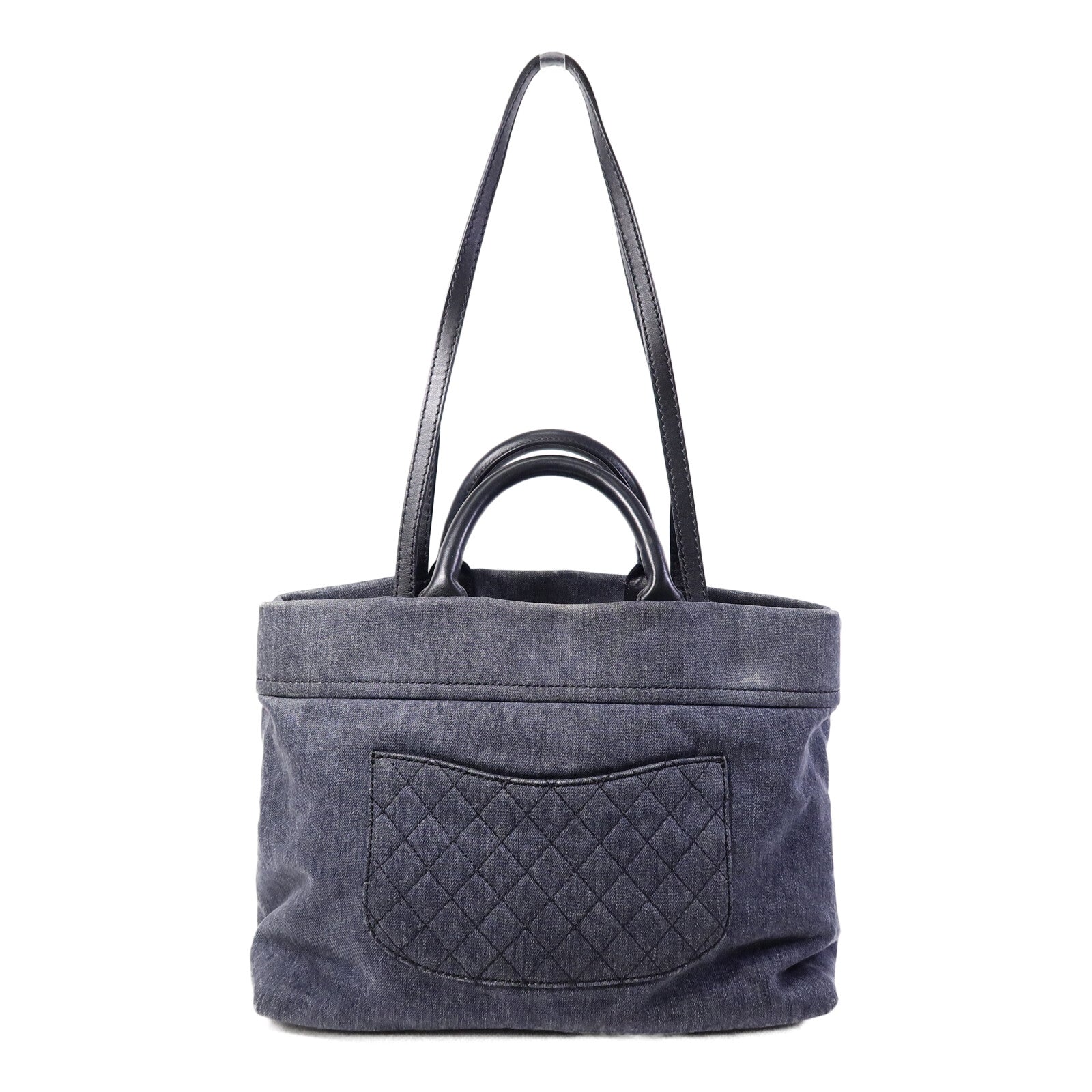 CHANEL 牛仔布2 Way Tote Bag手挽肩背兩用袋