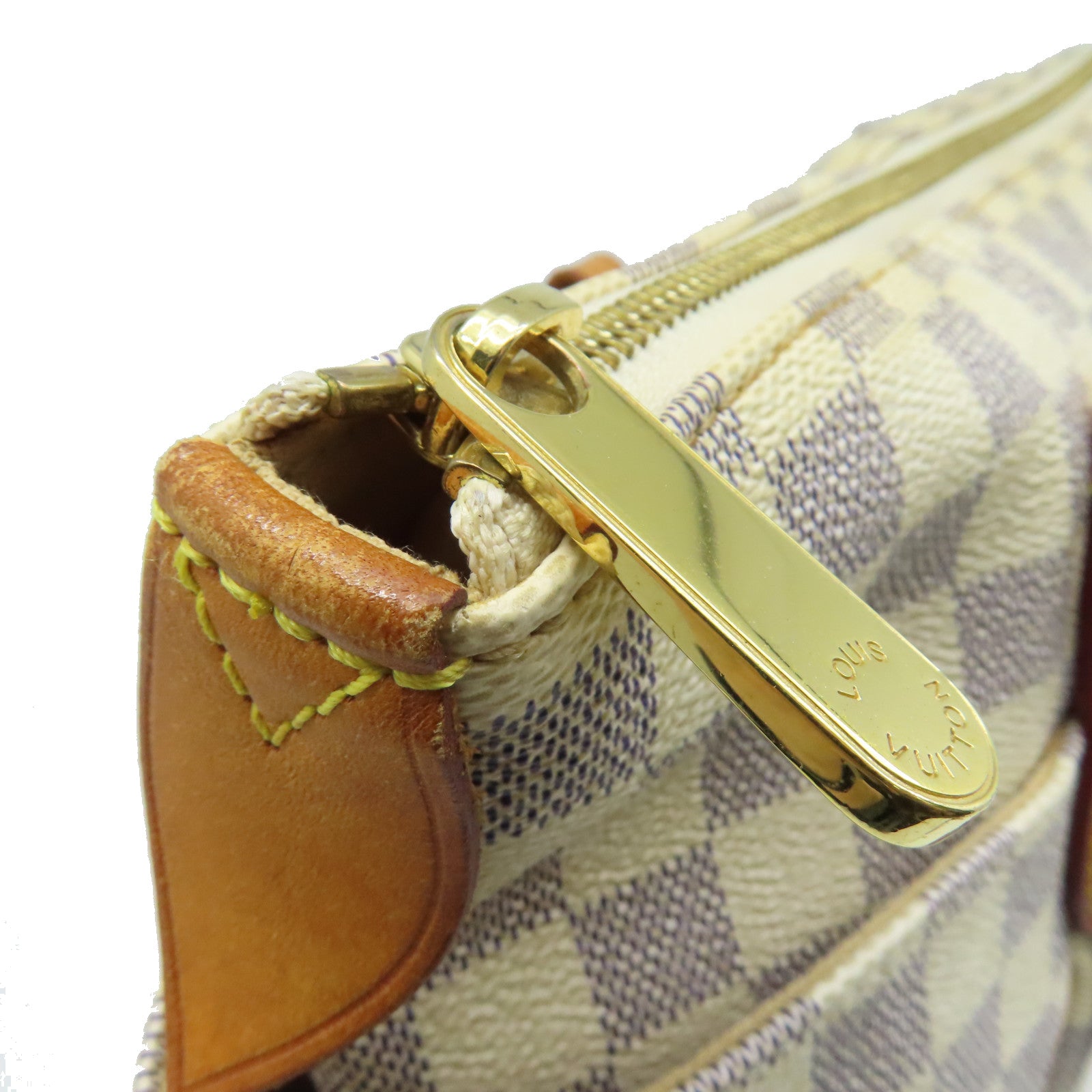LOUIS VUITTON 【激減優惠】Damier Azur Totally PM Shoulder Bag肩背袋米白色