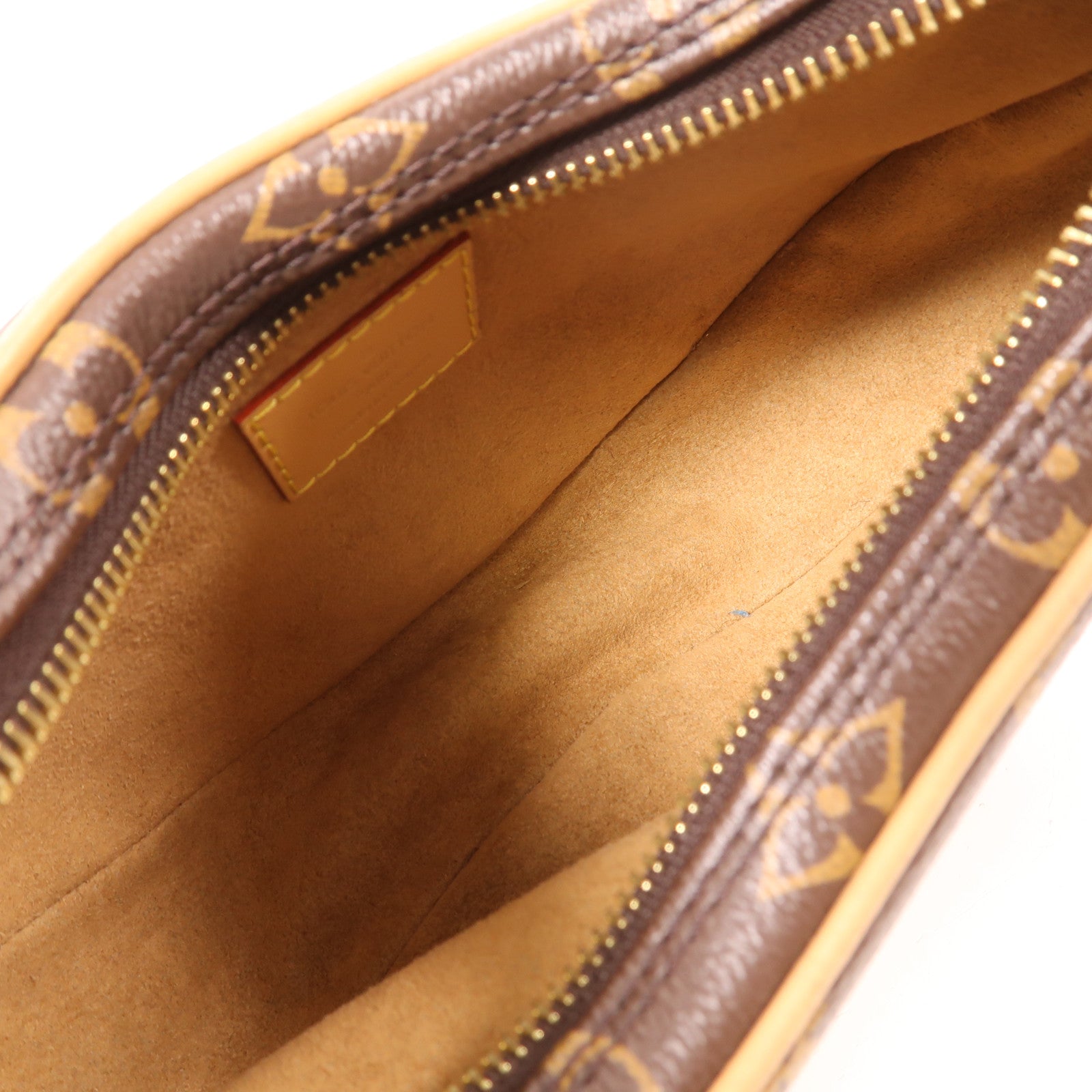 LOUIS VUITTON LV GHW Loop 2 Way Shoulder Bag M81098 Monogram Brown