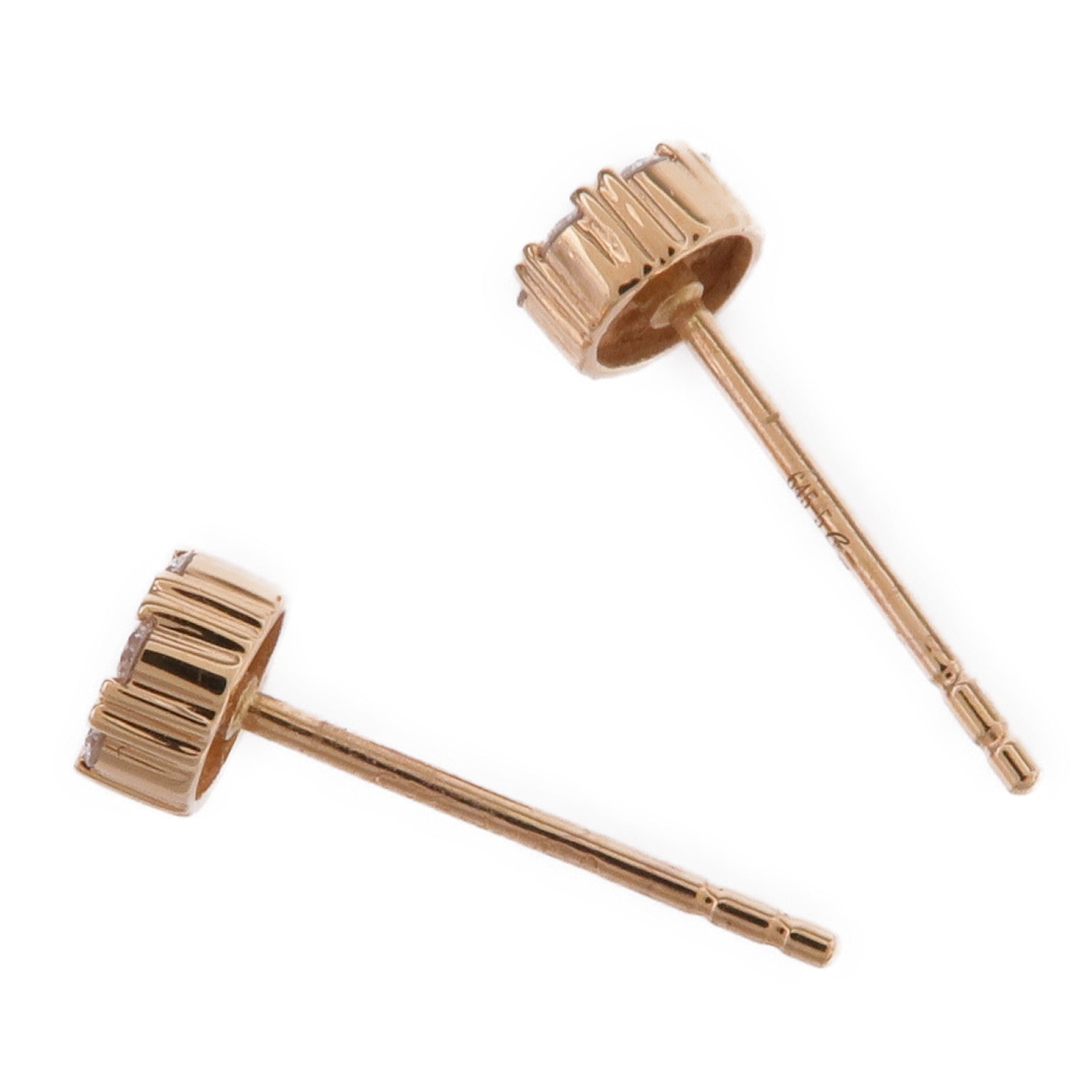 JEWELRY 18K玫瑰金Diamond Earrings鑽石耳環