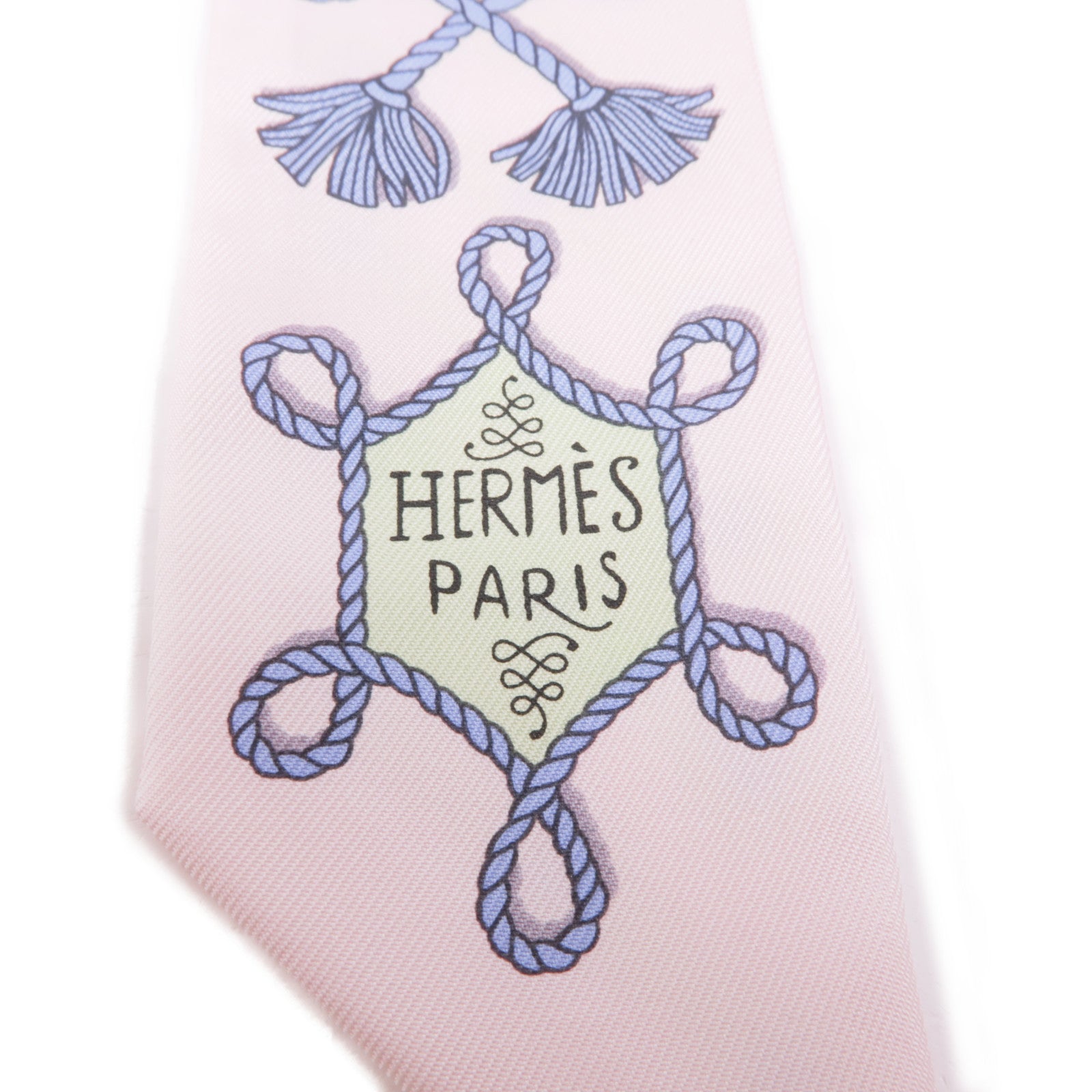 HERMES 絲質Twilly絲巾