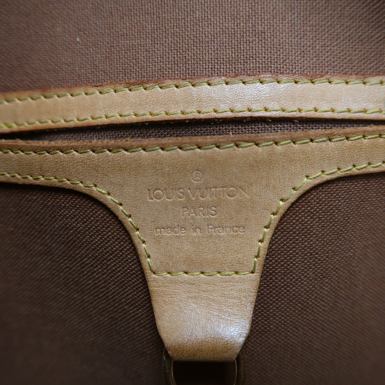 LOUIS VUITTON Monogram Elipse MM金扣手挽袋啡色
